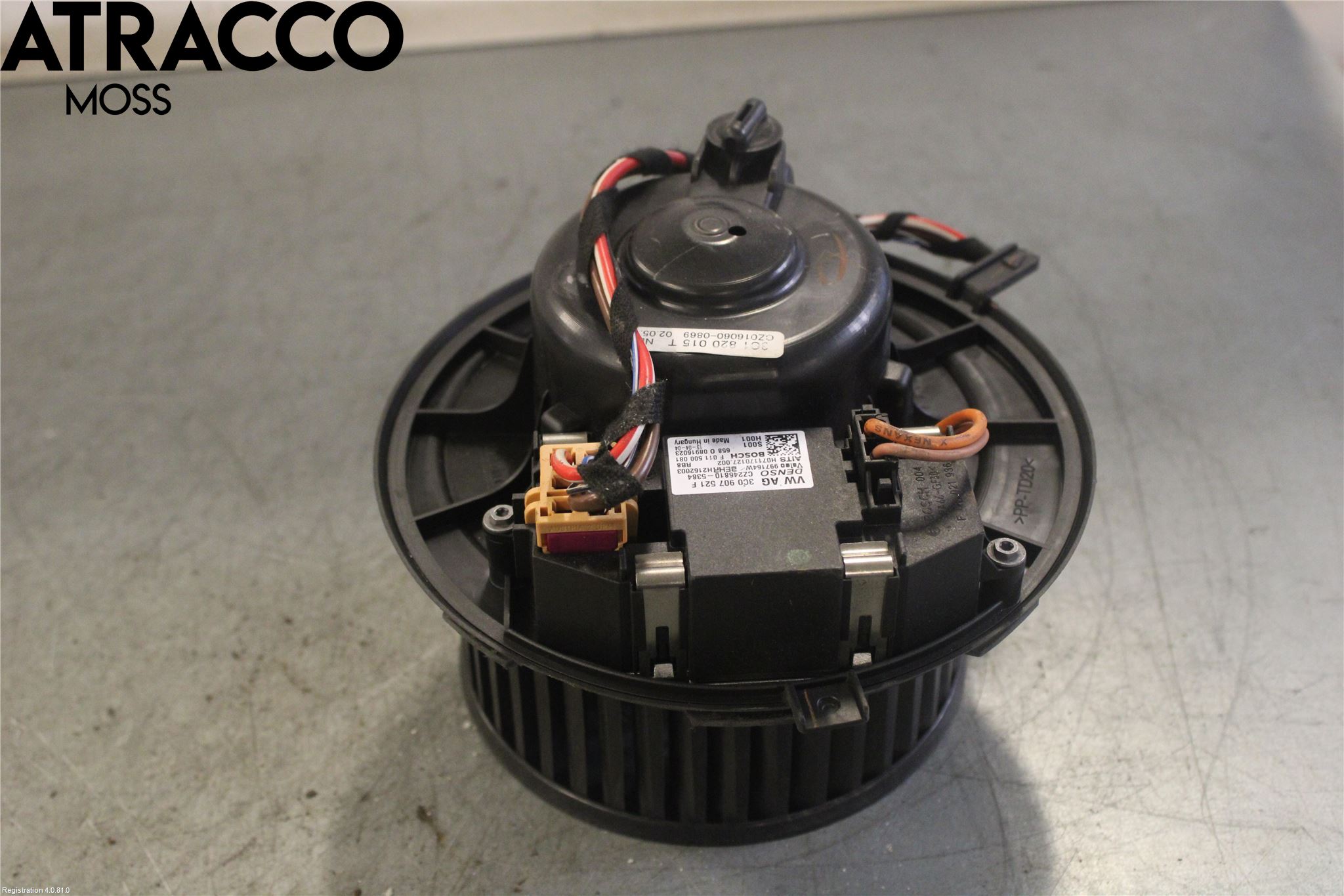 Volkswagen VW PASSAT 11-14 Varme Ac Varmeapparatvifte