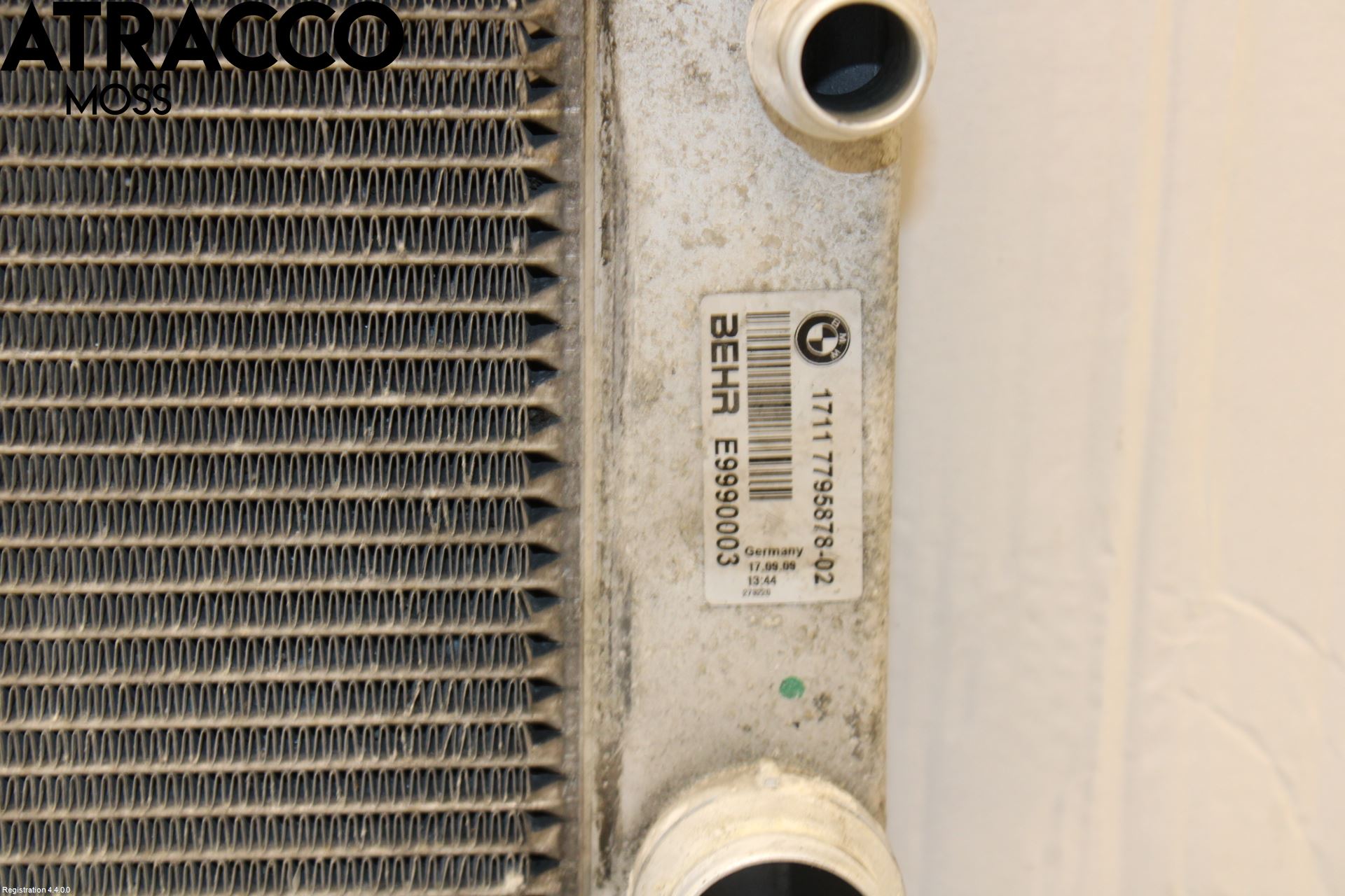 BMW 5 E60/61 Sed/Tou 02-10 Radiator Manuell