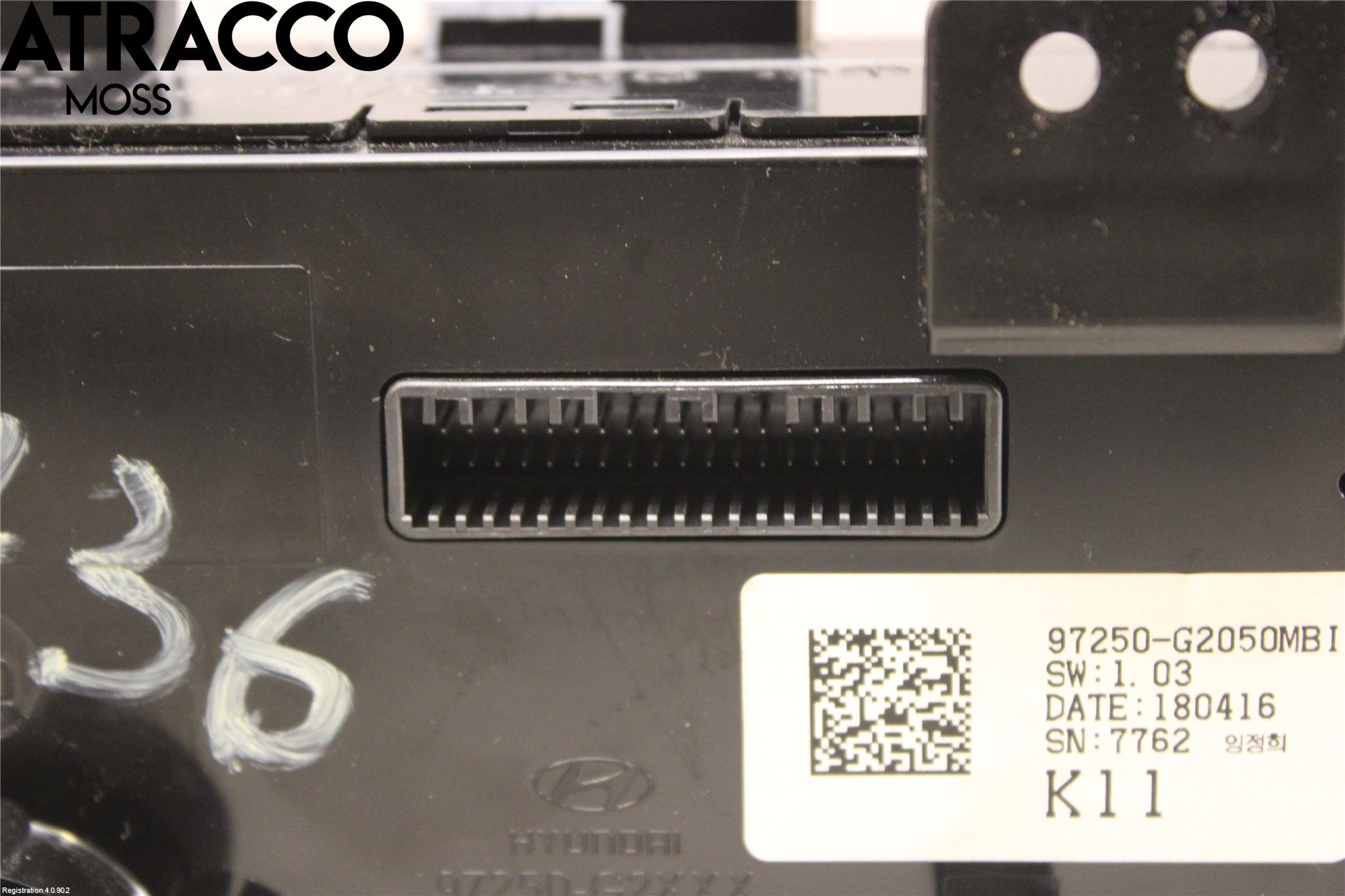 Hyundai IONIQ AE 17-22 Varme Ac Betjening-Display