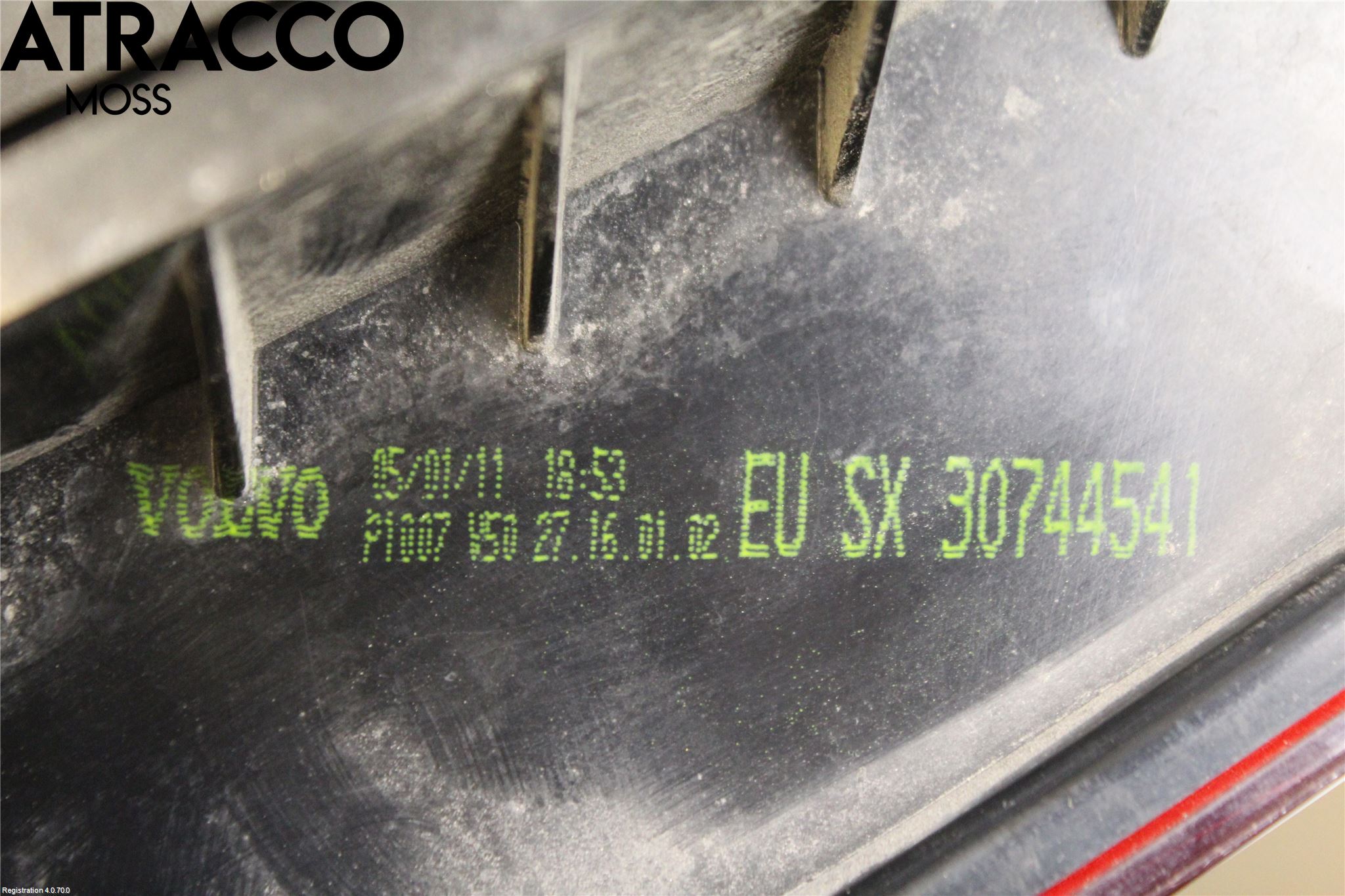 Volvo V50 08-12 Baklykt Venstre