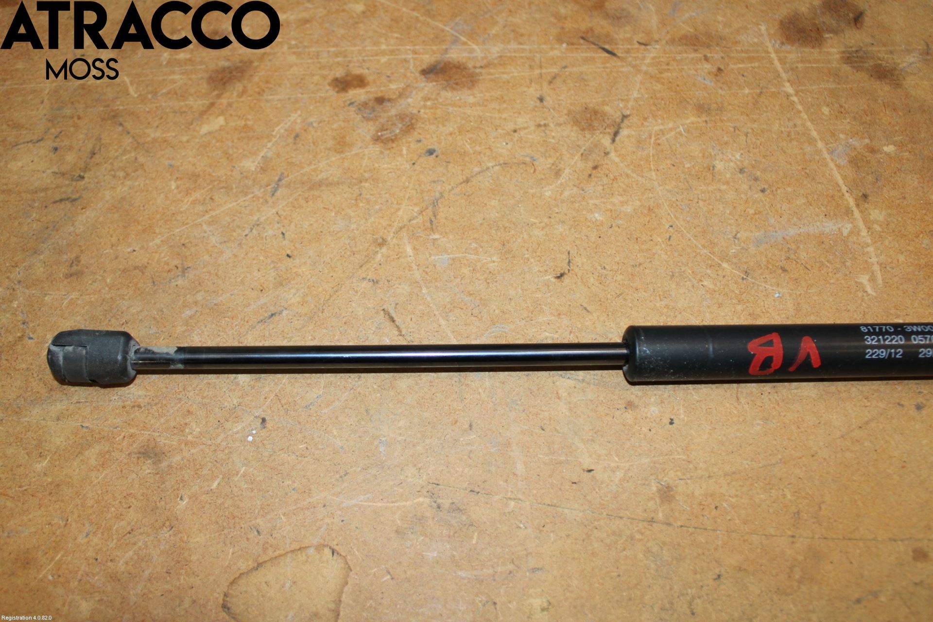 Kia SPORTAGE (SL) 11-15 Bakluke Demper-Gassfjær