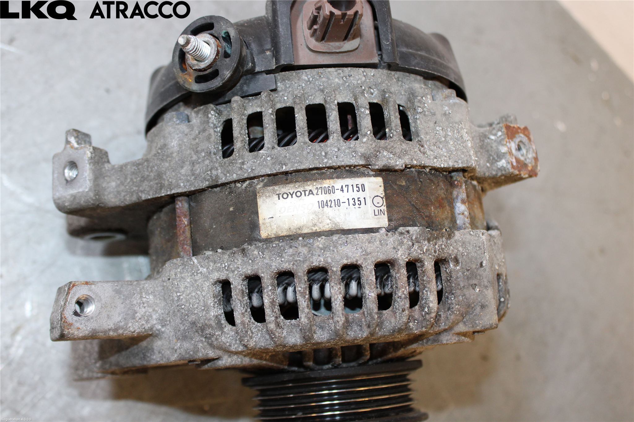 Toyota VERSO-S 11-16 Dynamo