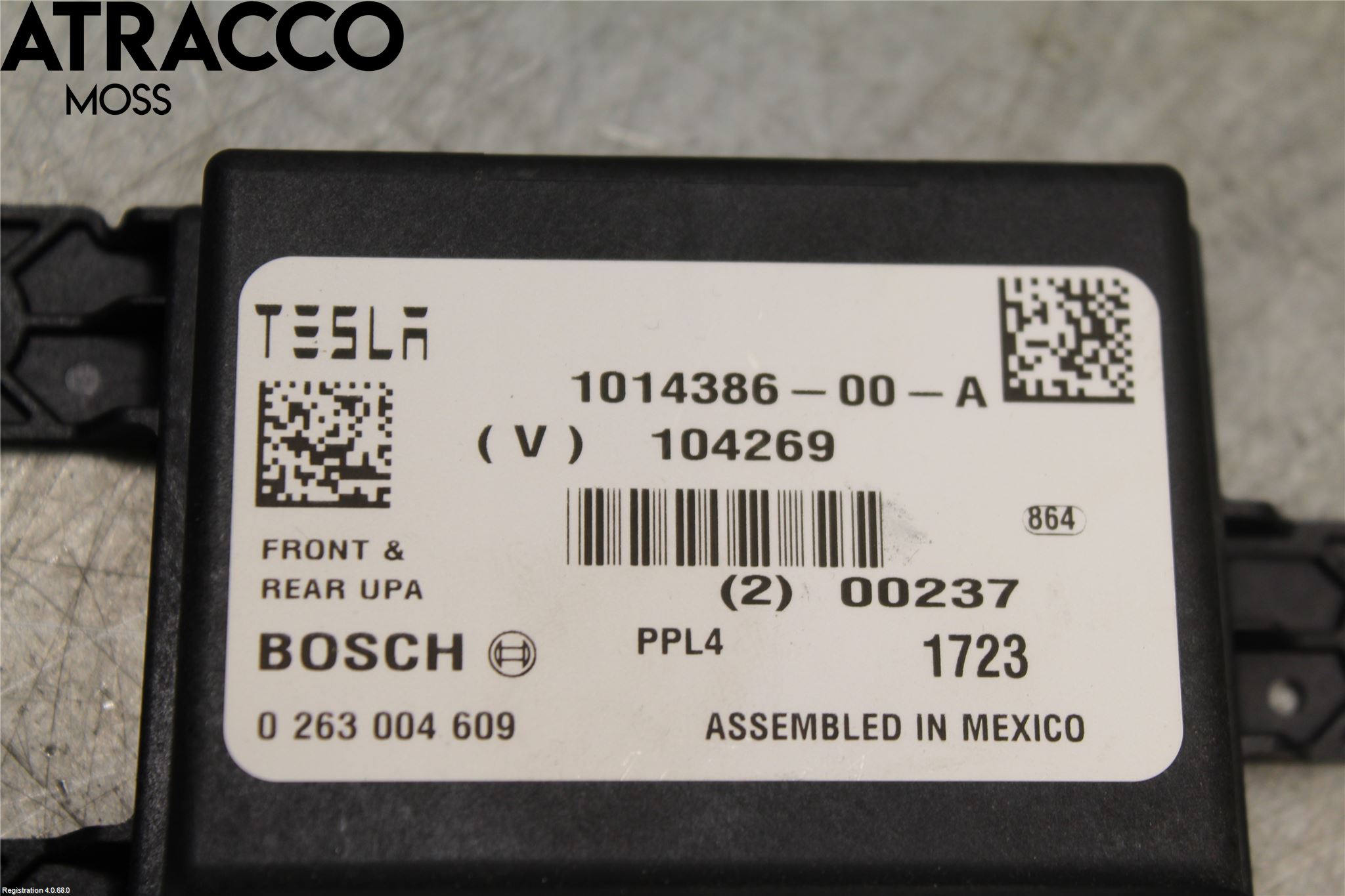 Tesla MODEL S 13- Styreenhet Parkering