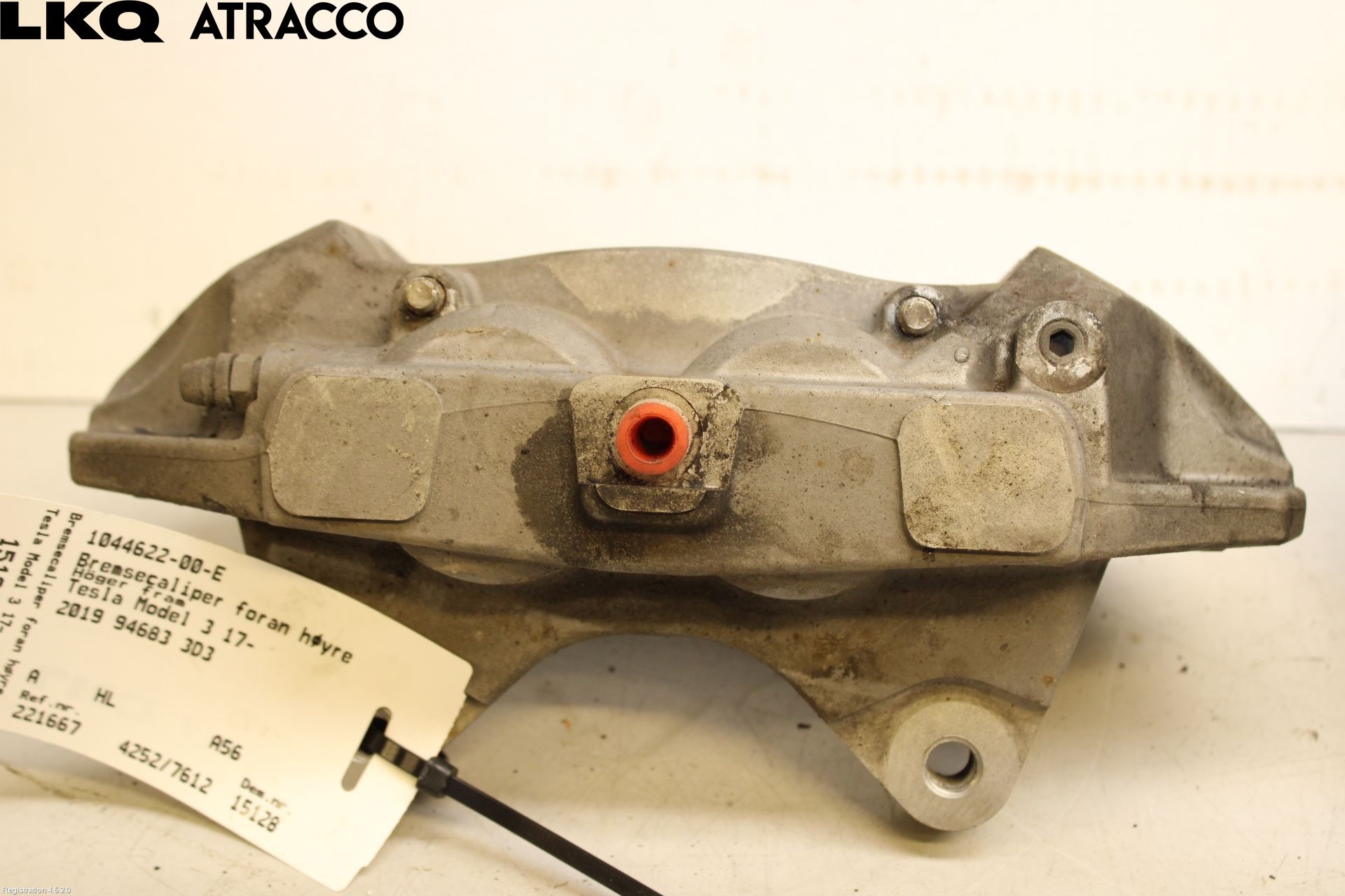 Tesla MODEL 3 17- Bremsecaliper Foran Høyre