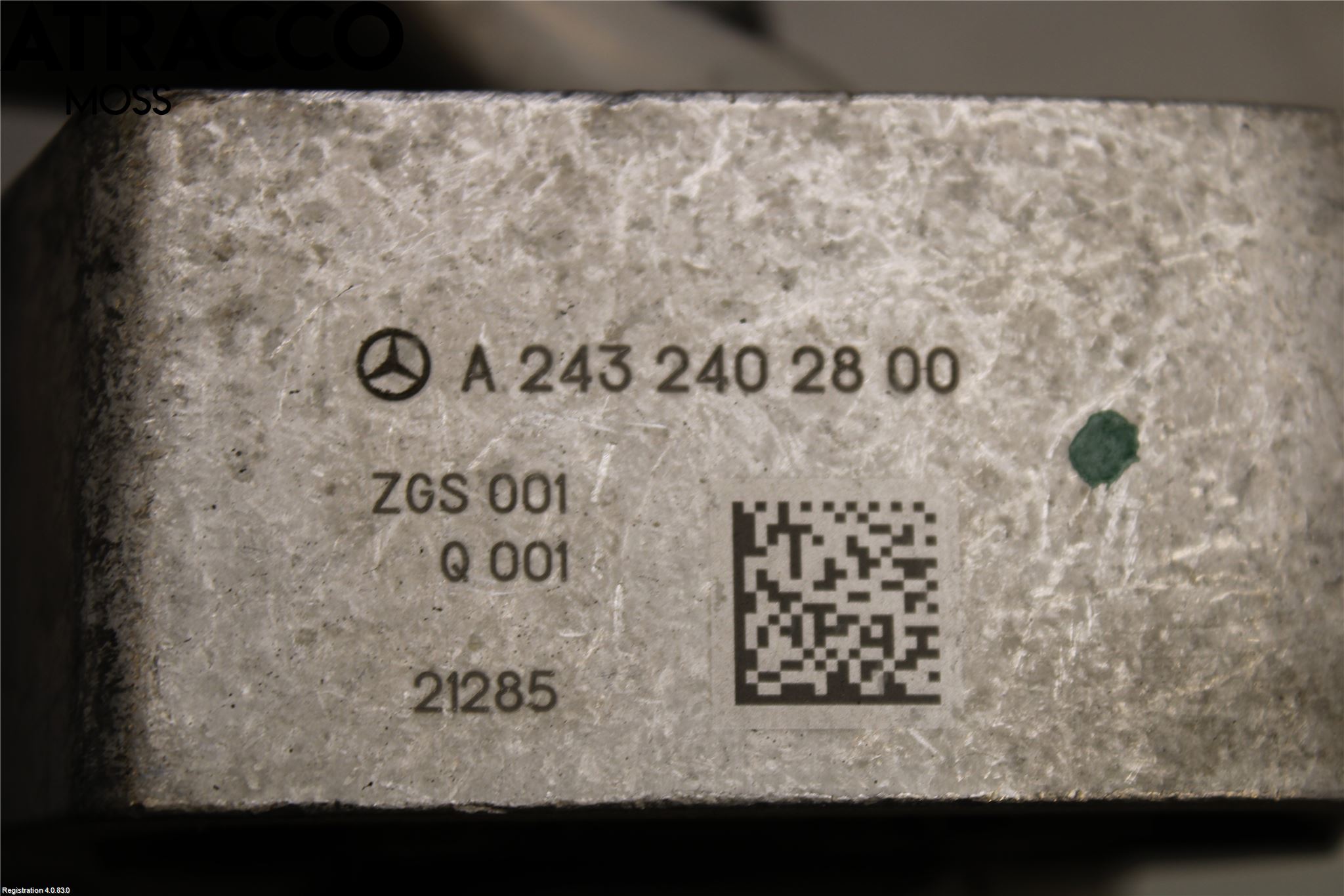 Mercedes-Benz MB EQB (X243) 22- Motor Feste Gummi