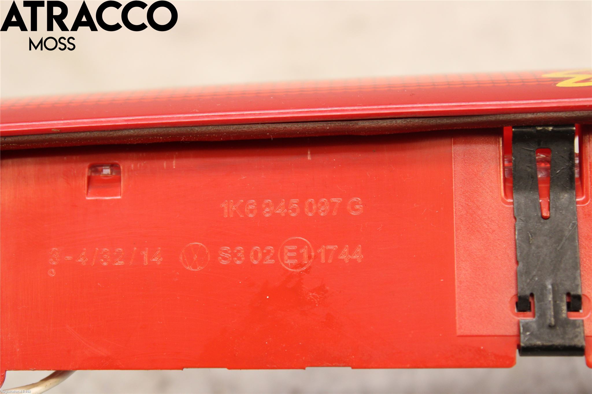 Volkswagen VW PASSAT 11-14 Bremselys Bakrute