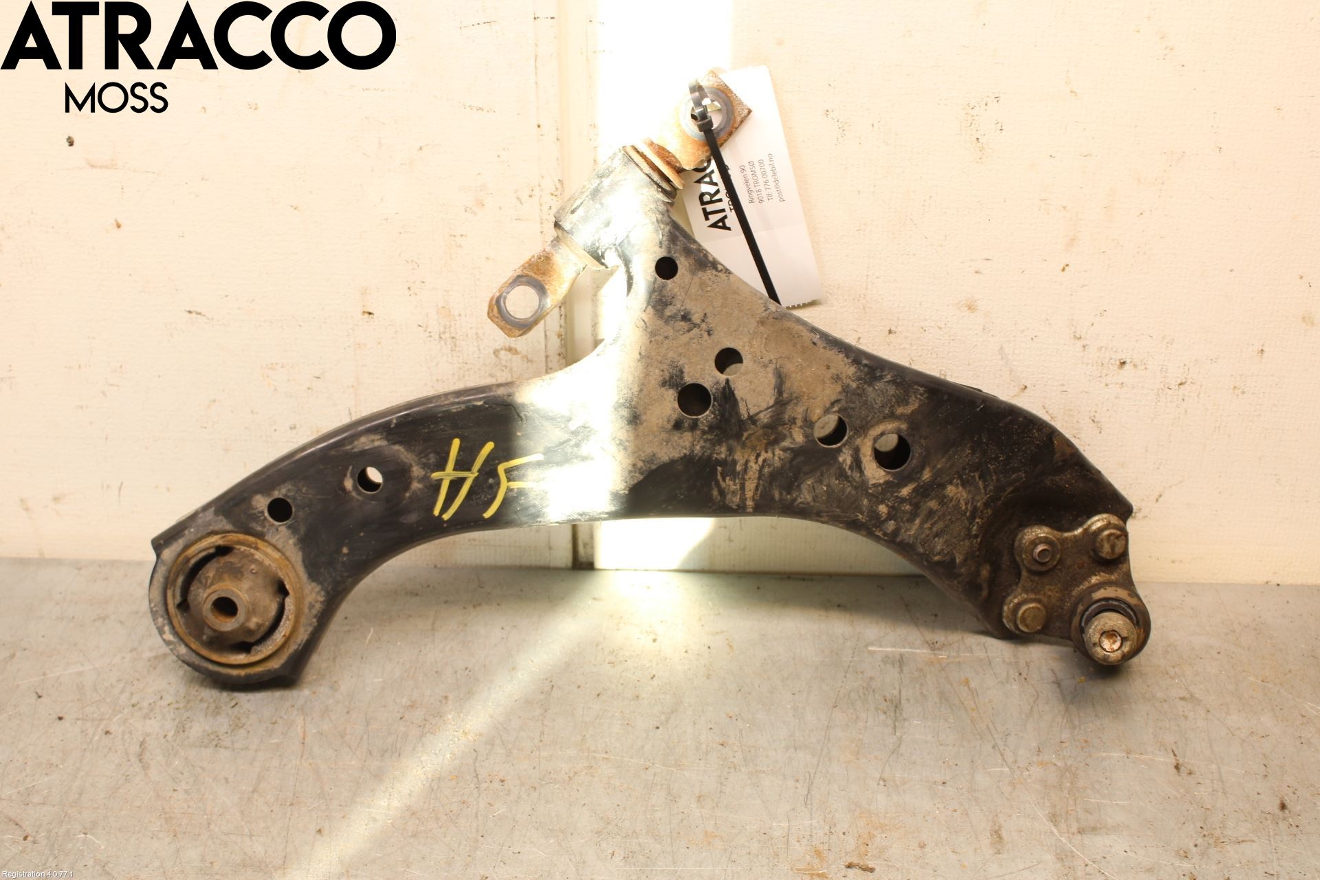 Toyota RAV4 19- Bærearm Foran Høyre Nedre