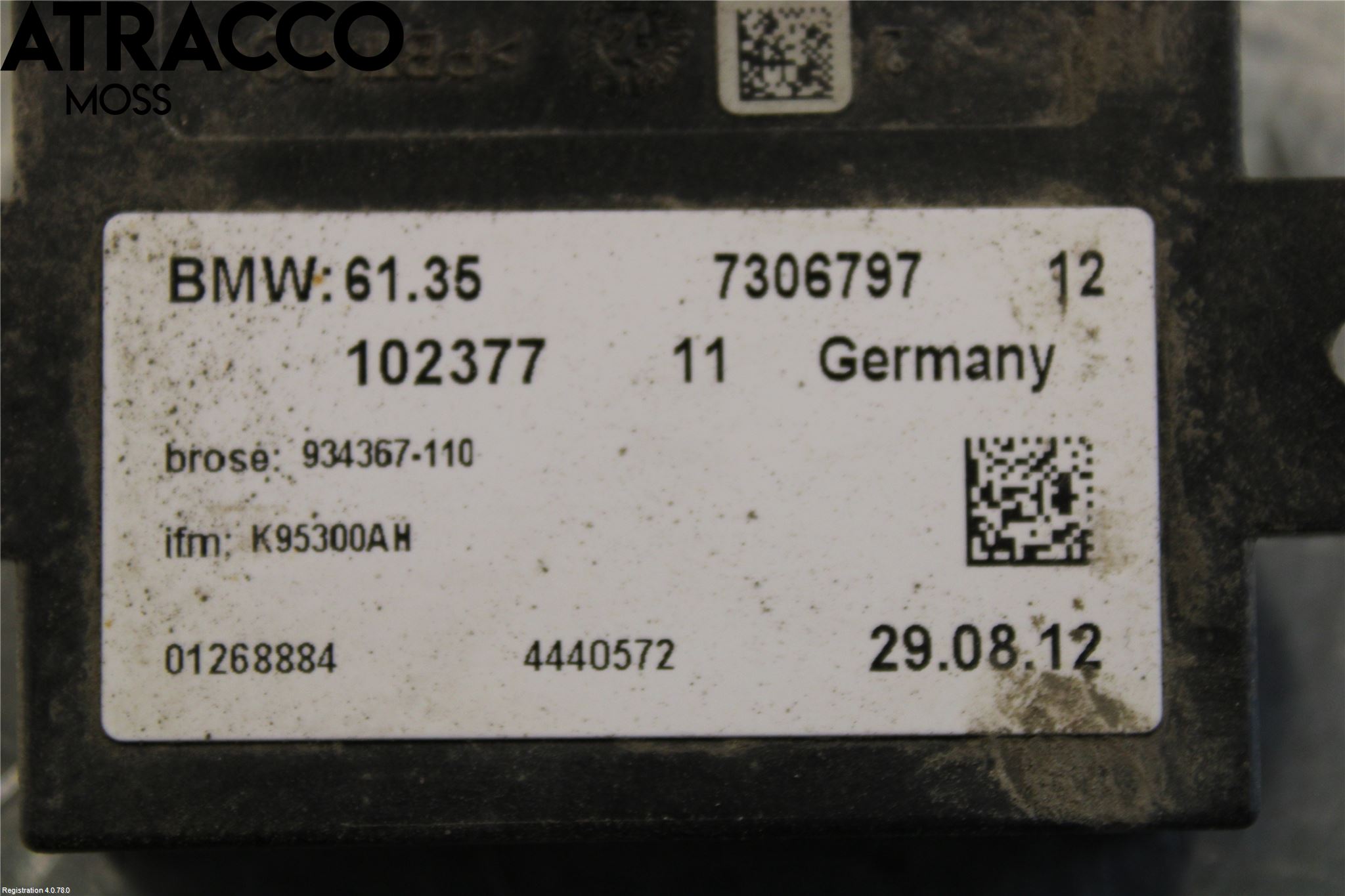 BMW 7 F01/02/03/04 09-15 Styreenhet Øvrig