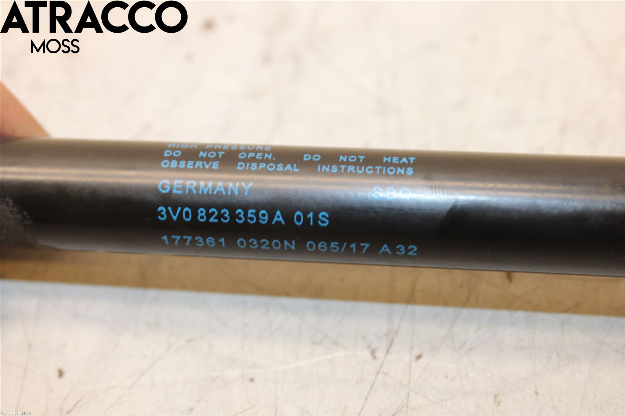 Skoda SUPERB 09-15 Panser Demper-Gassfjær