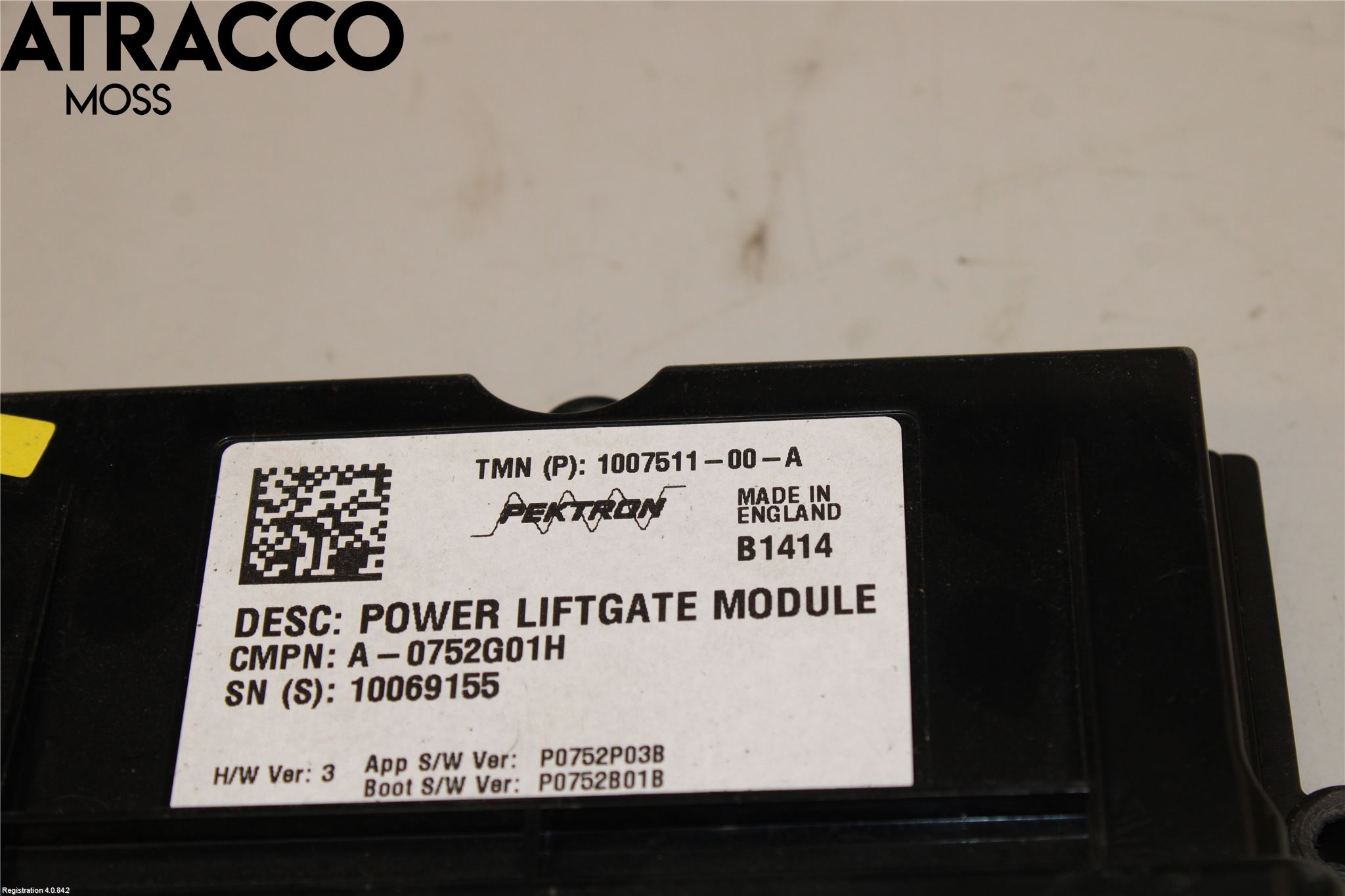 Tesla MODEL S 13- Styreenhet Bakluke