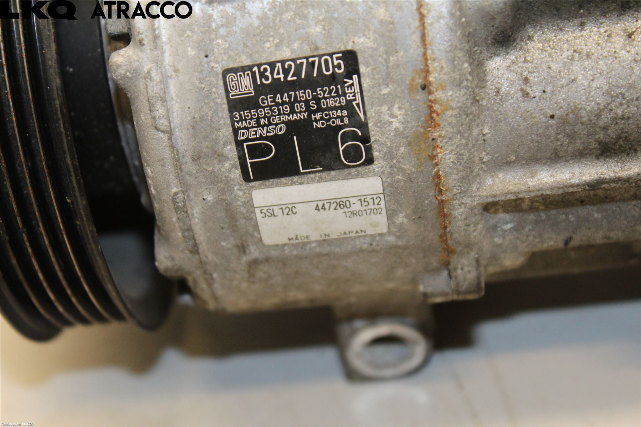 Opel CORSA E 15-19 Varme Ac Kompressor