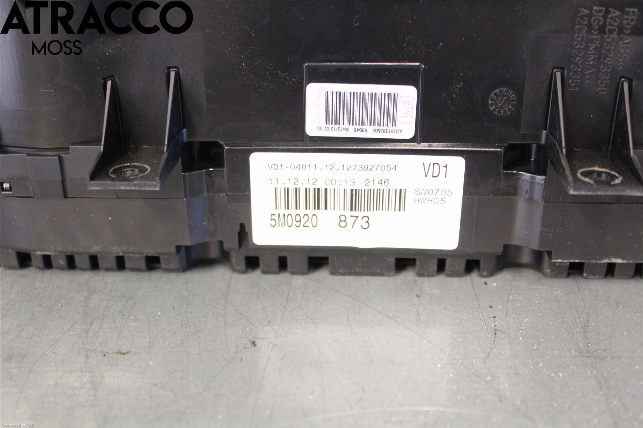 Volkswagen VW GOLF PLUS/CROSS GOLF 04-14 Instr Kombinert