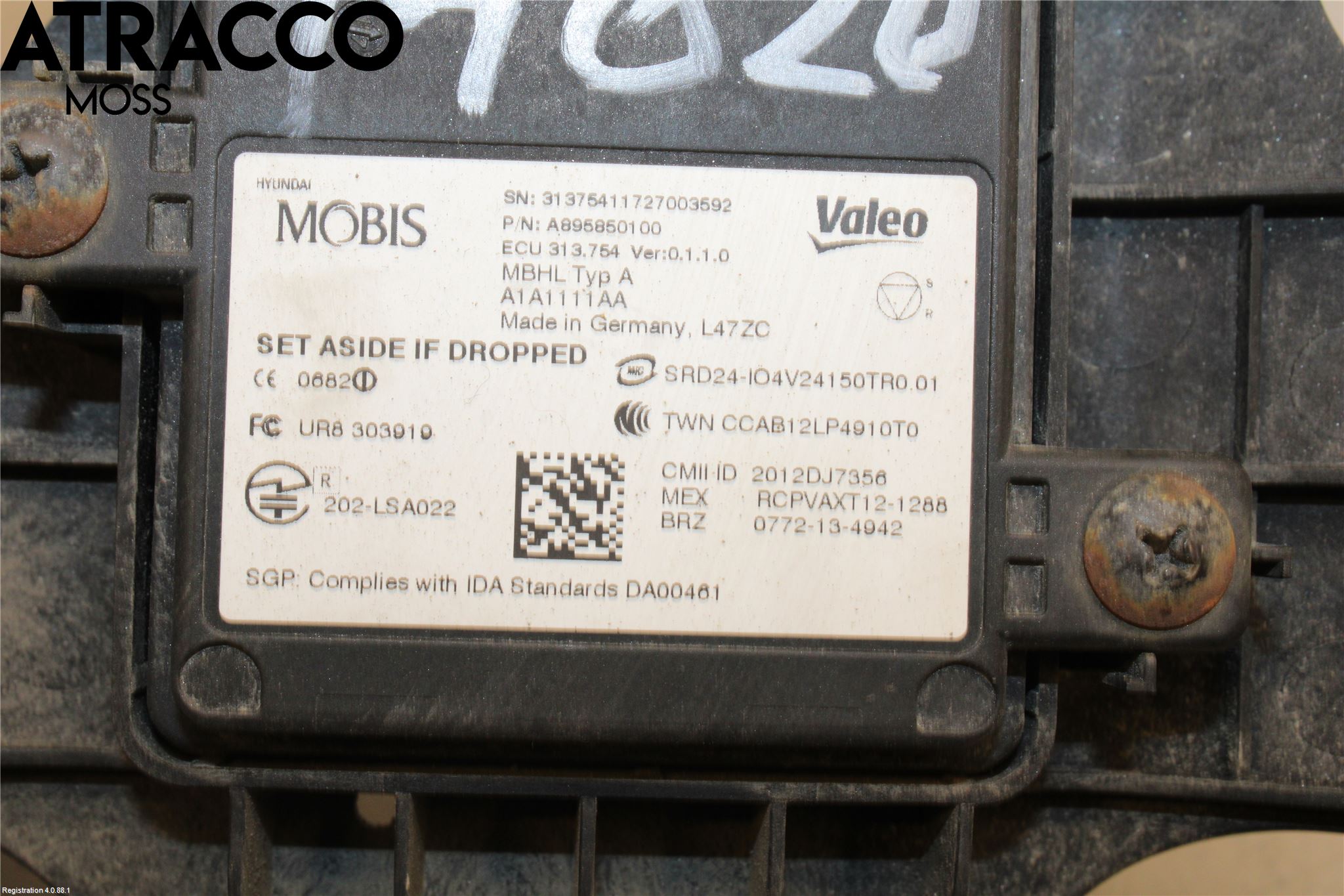 Kia OPTIMA 16-20 Sensor Kollisjonsbeskyttelse