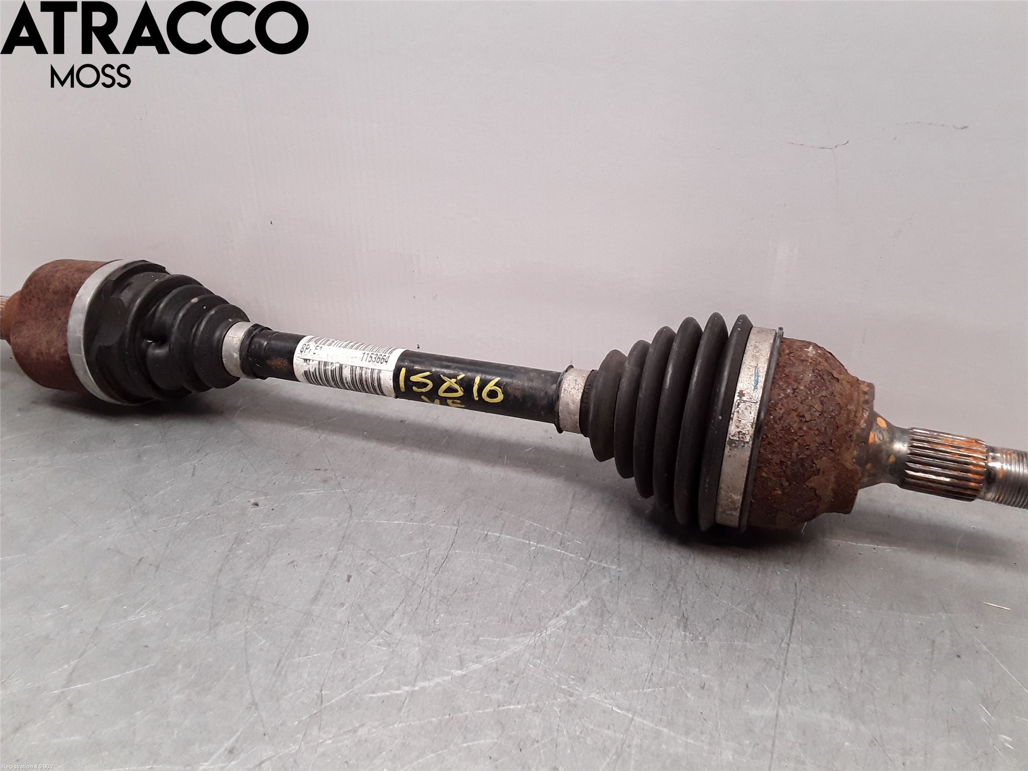 Citroen C4 CACTUS 14-20 Drivaksel Foran Kompl Venstre