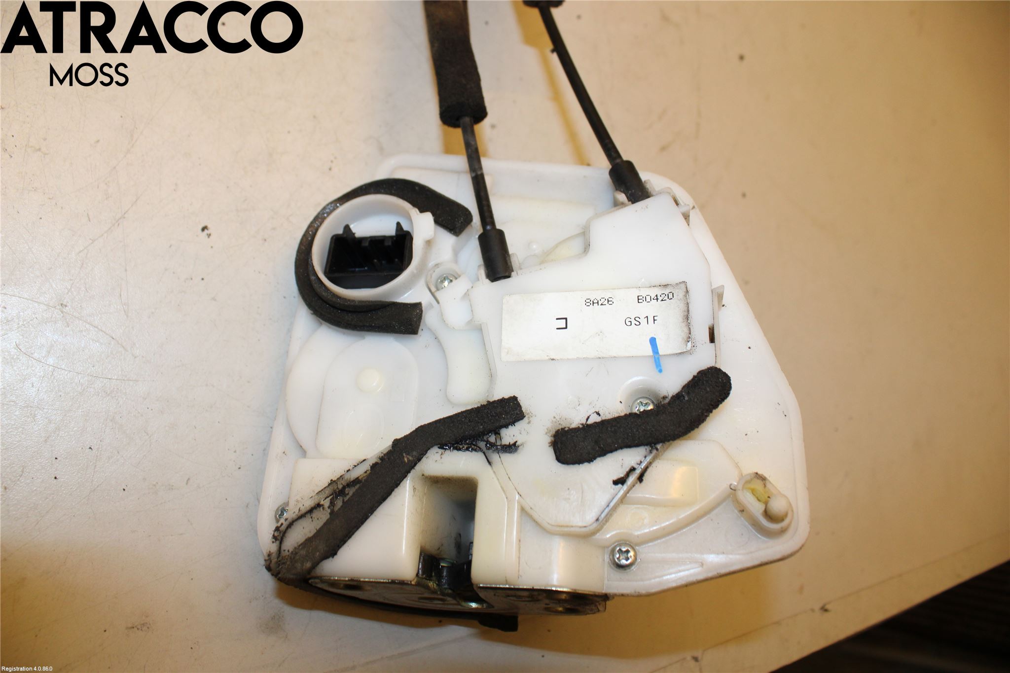 Mazda 6 08-13 Dørlås - Låsekasse