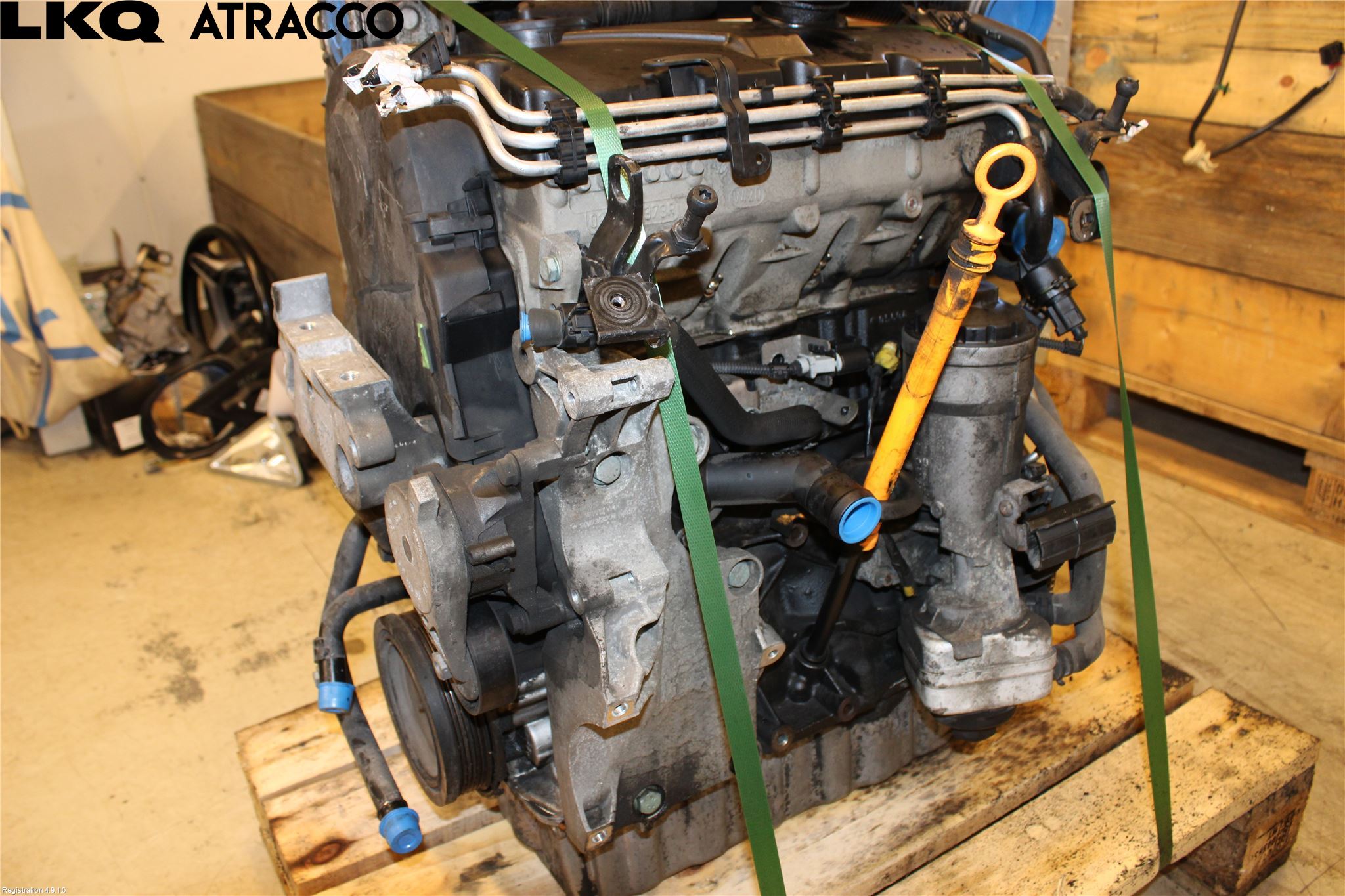Volkswagen VW TOURAN 03-10 Motor Diesel