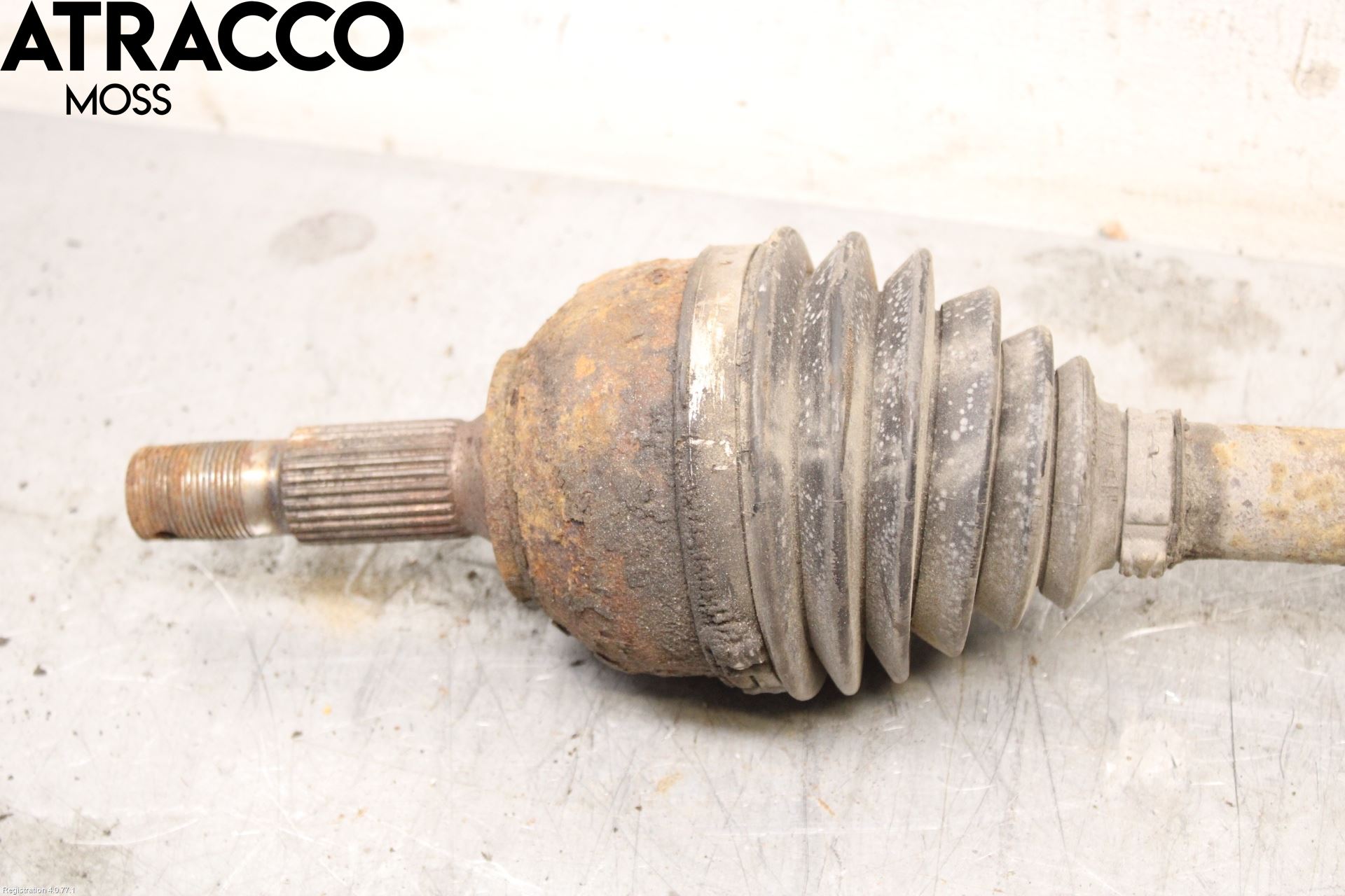 Citroen JUMPY 07-16 Drivaksel Foran Kompl Venstre