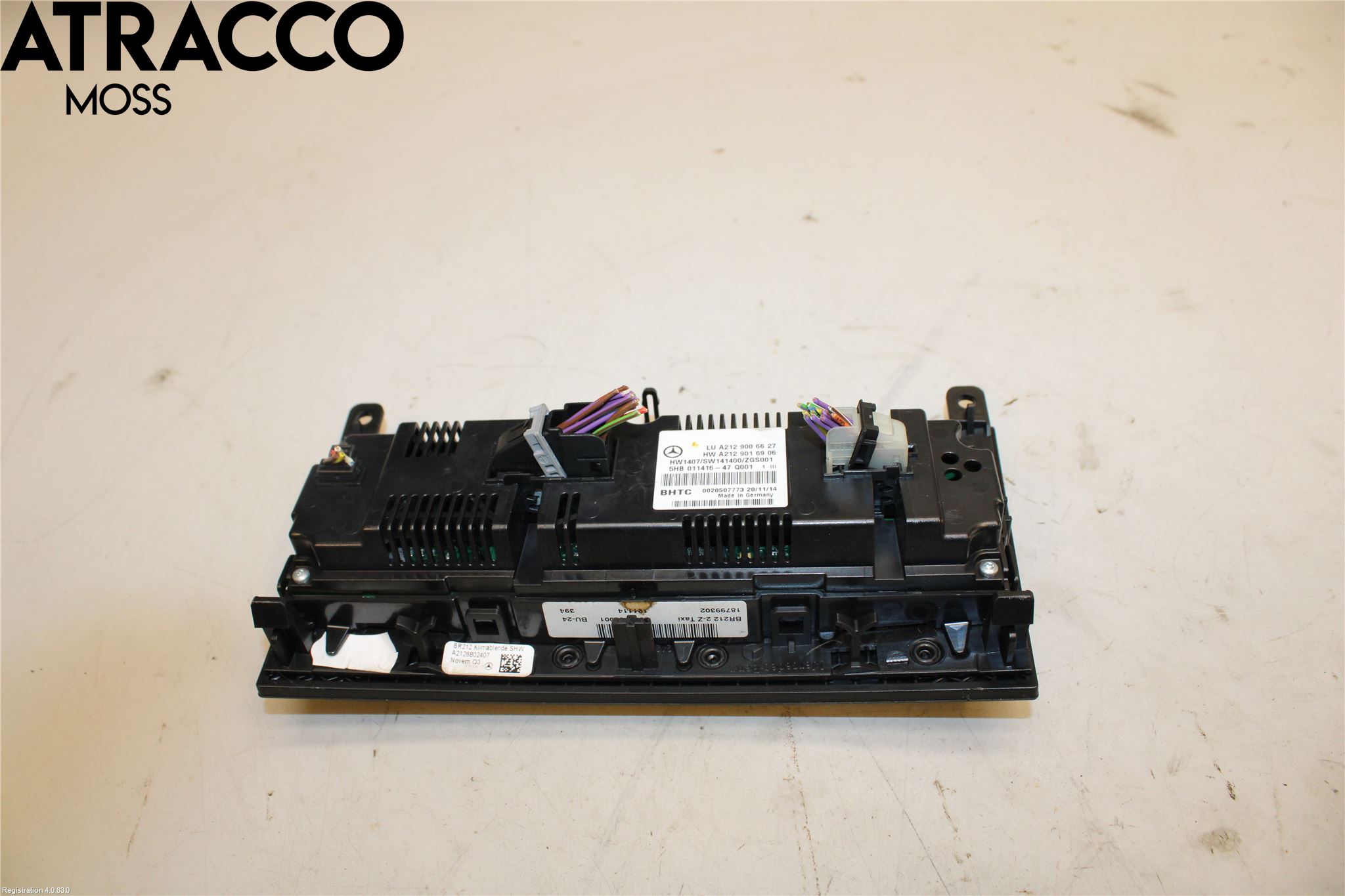 Mercedes-Benz MB E-KLASS (W212) 09-16 Varme Ac Betjening-Display