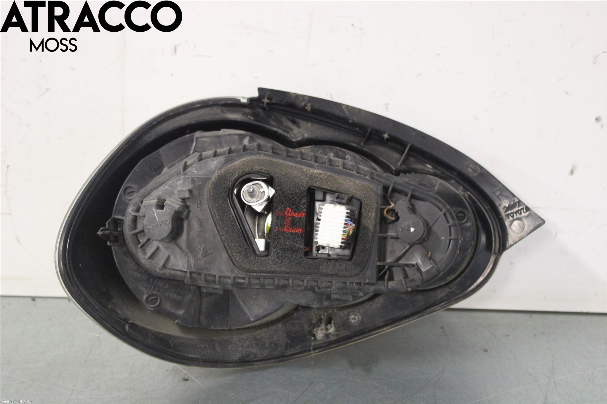 Toyota AYGO 06-14 Baklykt Høyre