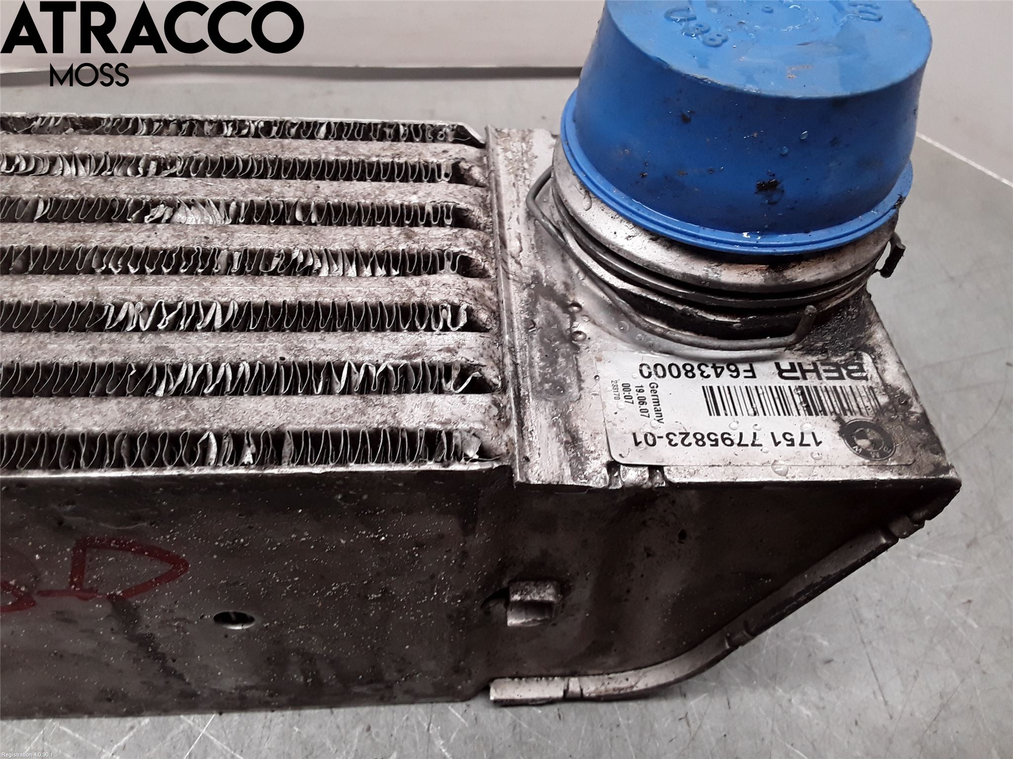 BMW 5 E60/61 Sed/Tou 02-10 Intercooler Radiator