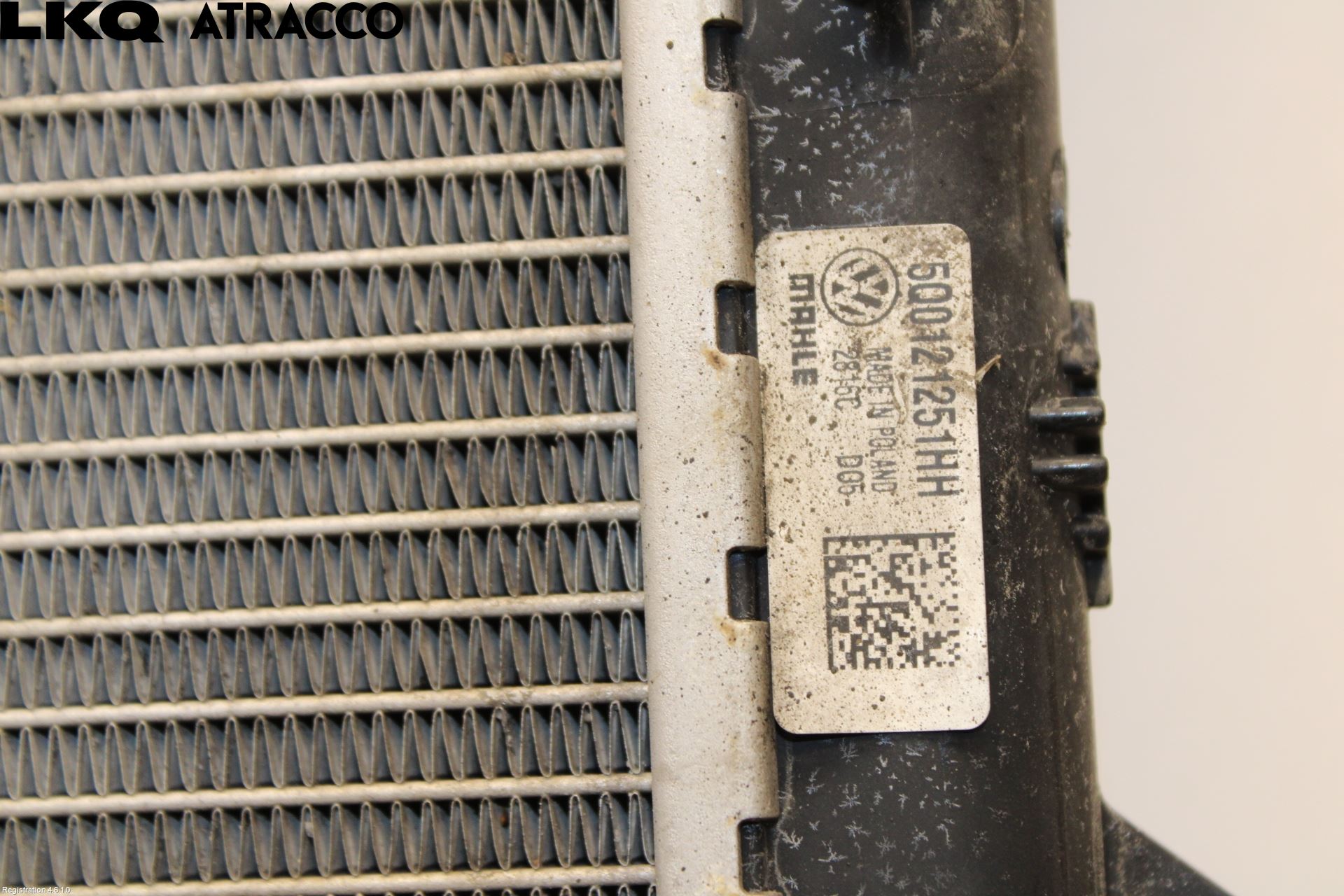 Volkswagen VW PASSAT 15-19 Radiator Automat