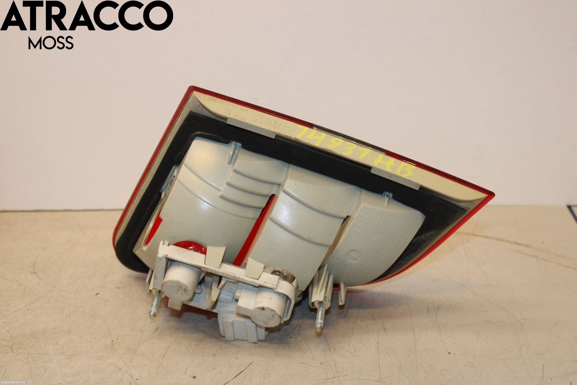 Mercedes-Benz MB B-KLASS (W245) 05-12 Baklykt Høyre  På Luke(Indre)