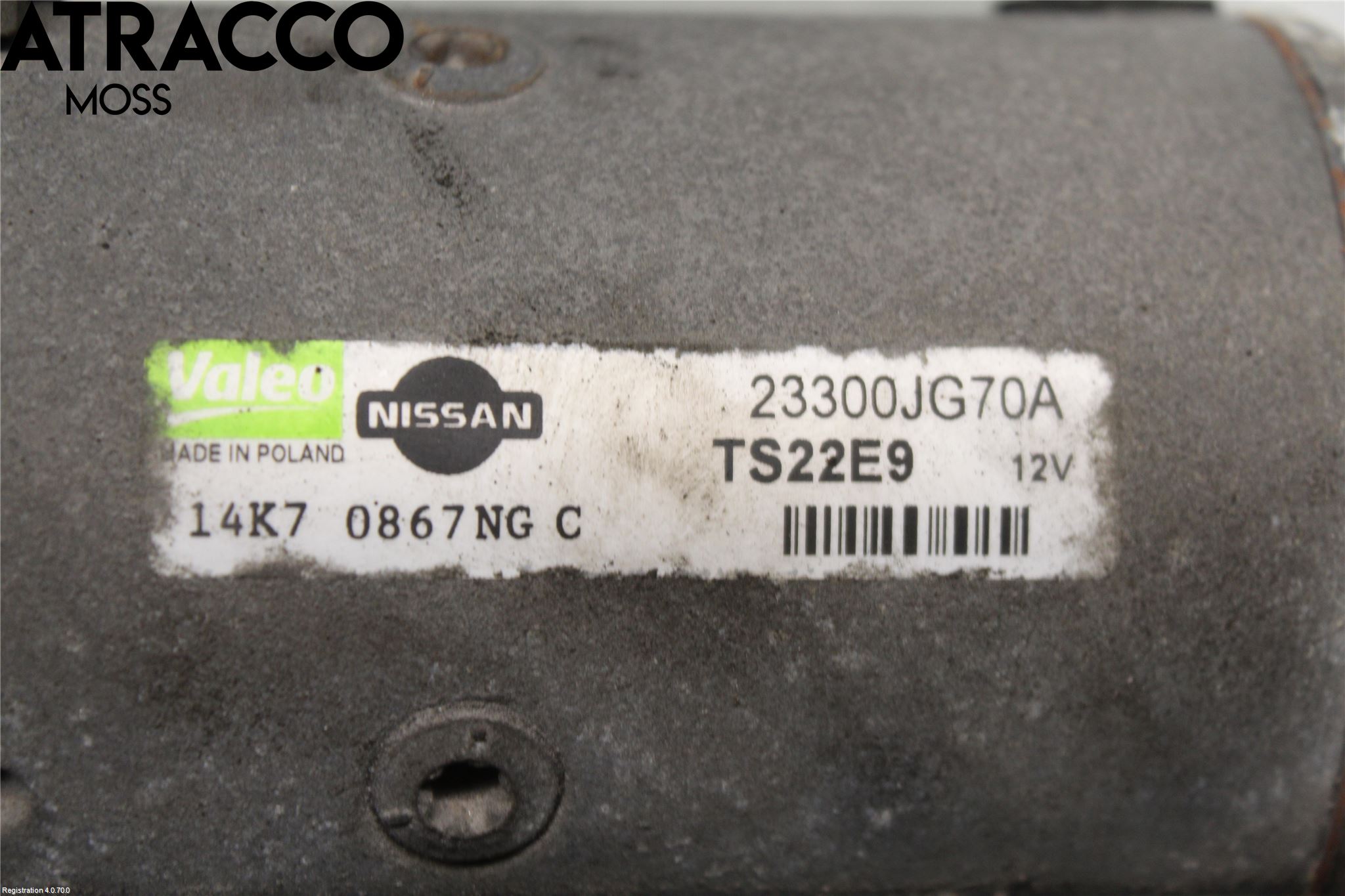 Nissan X-TRAIL 08-14 Startmotor Diesel