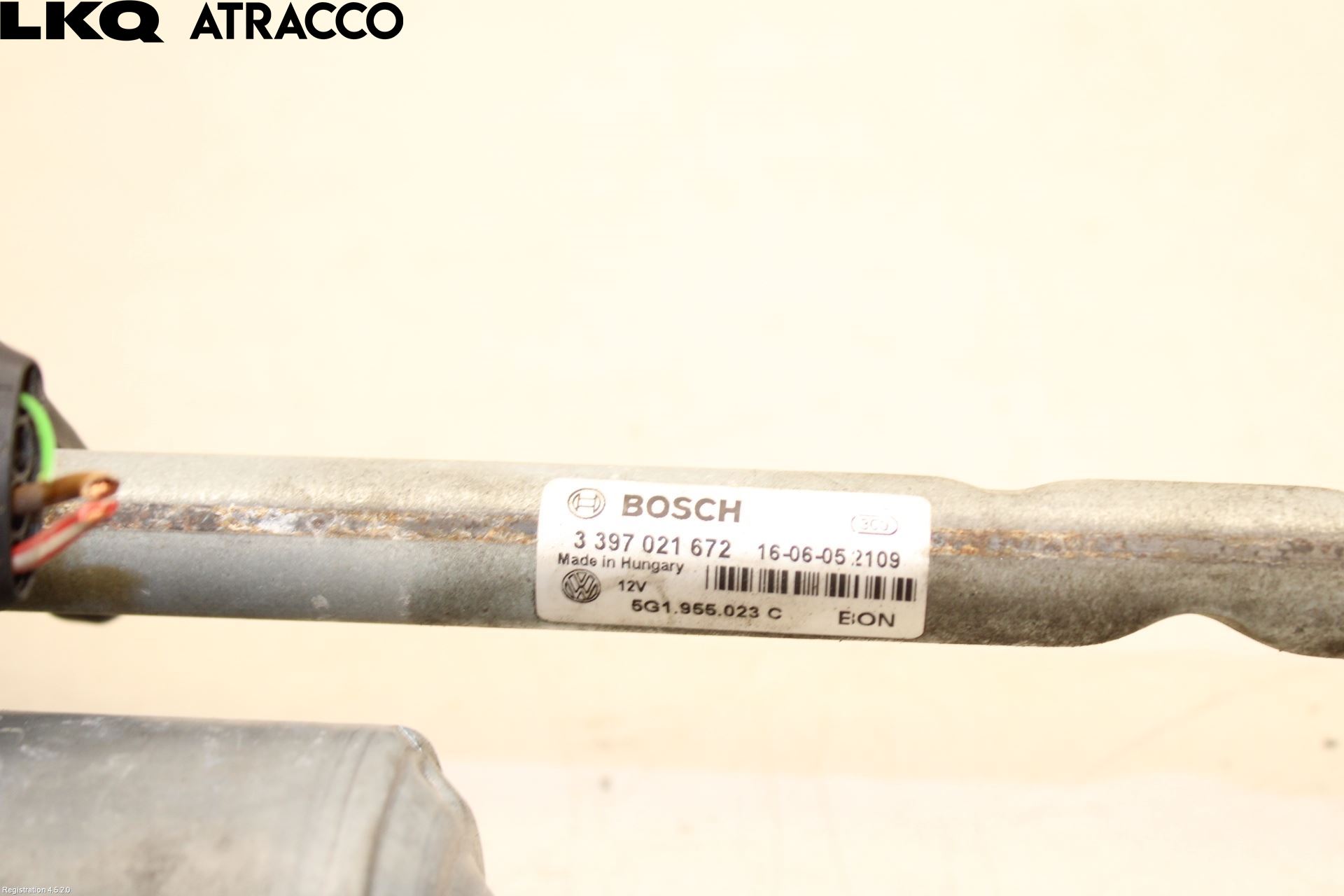 Volkswagen VW GOLF / E-GOLF VII 13-20 Viskermotor Frontrute