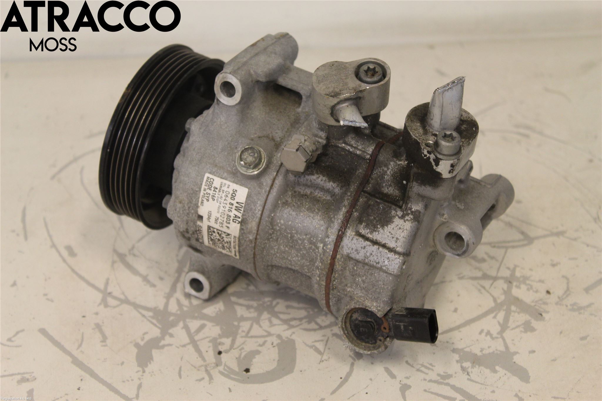 Skoda RAPID Varme Ac Kompressor