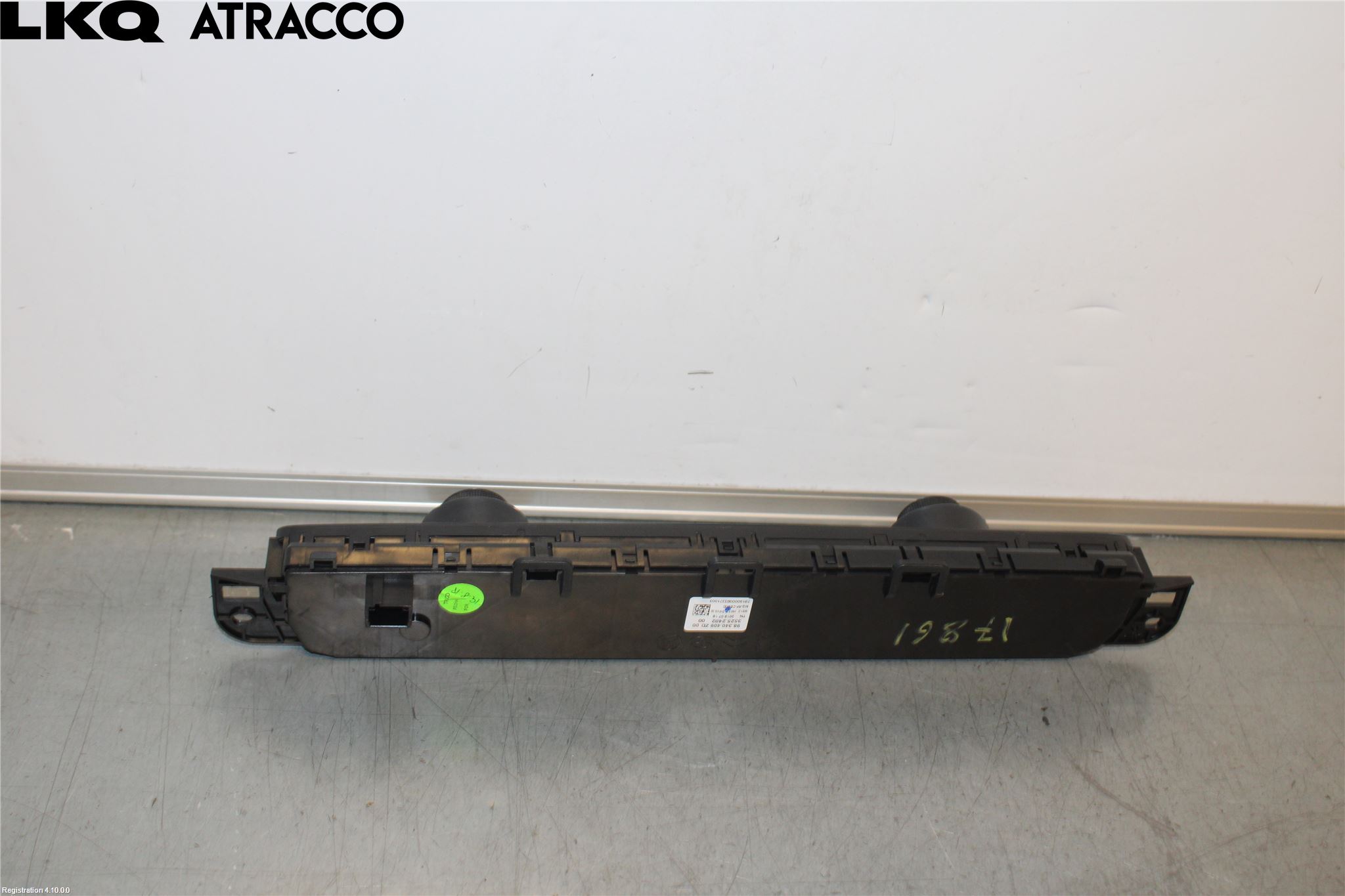 Opel COMBO E 19- Varme Ac Betjening-Display