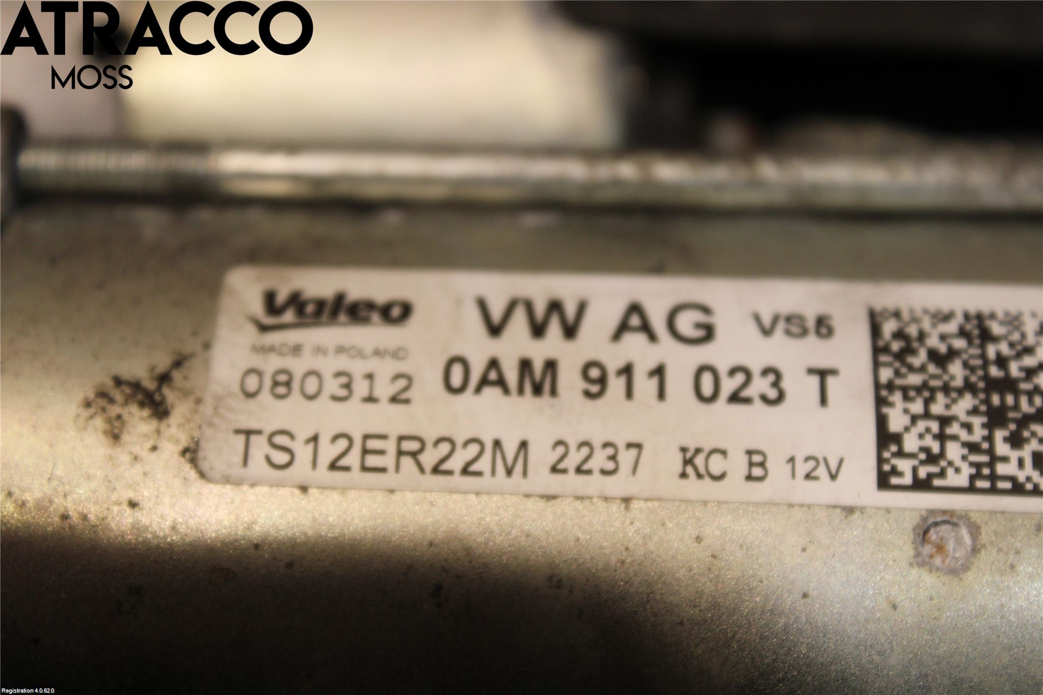 Volkswagen VW GOLF VI 09-13 Startmotor