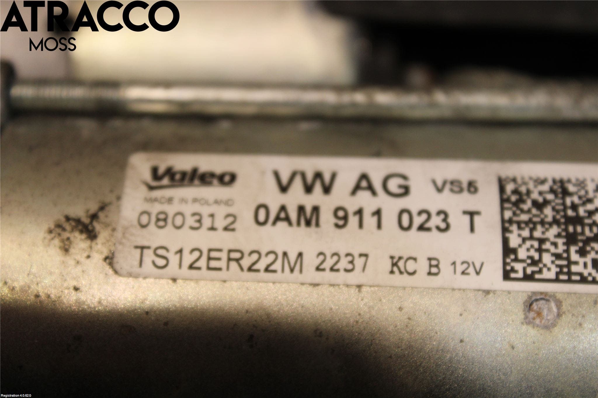 Volkswagen VW GOLF VI 09-13 Startmotor