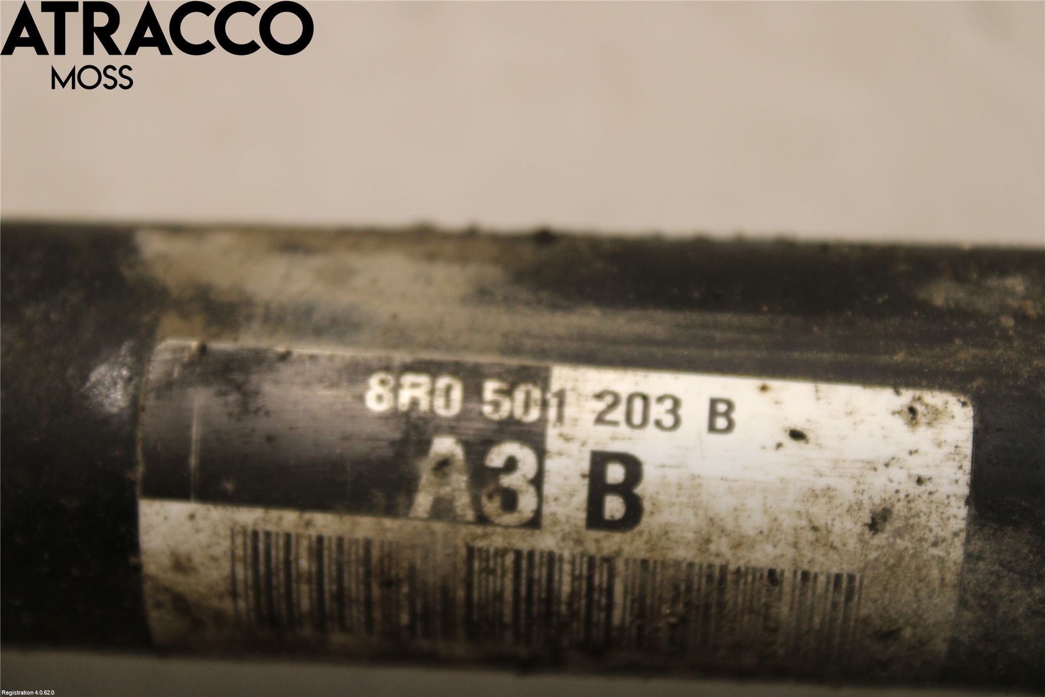 Audi Q5 09-16 Drivaksel Bak Kompl Høyre