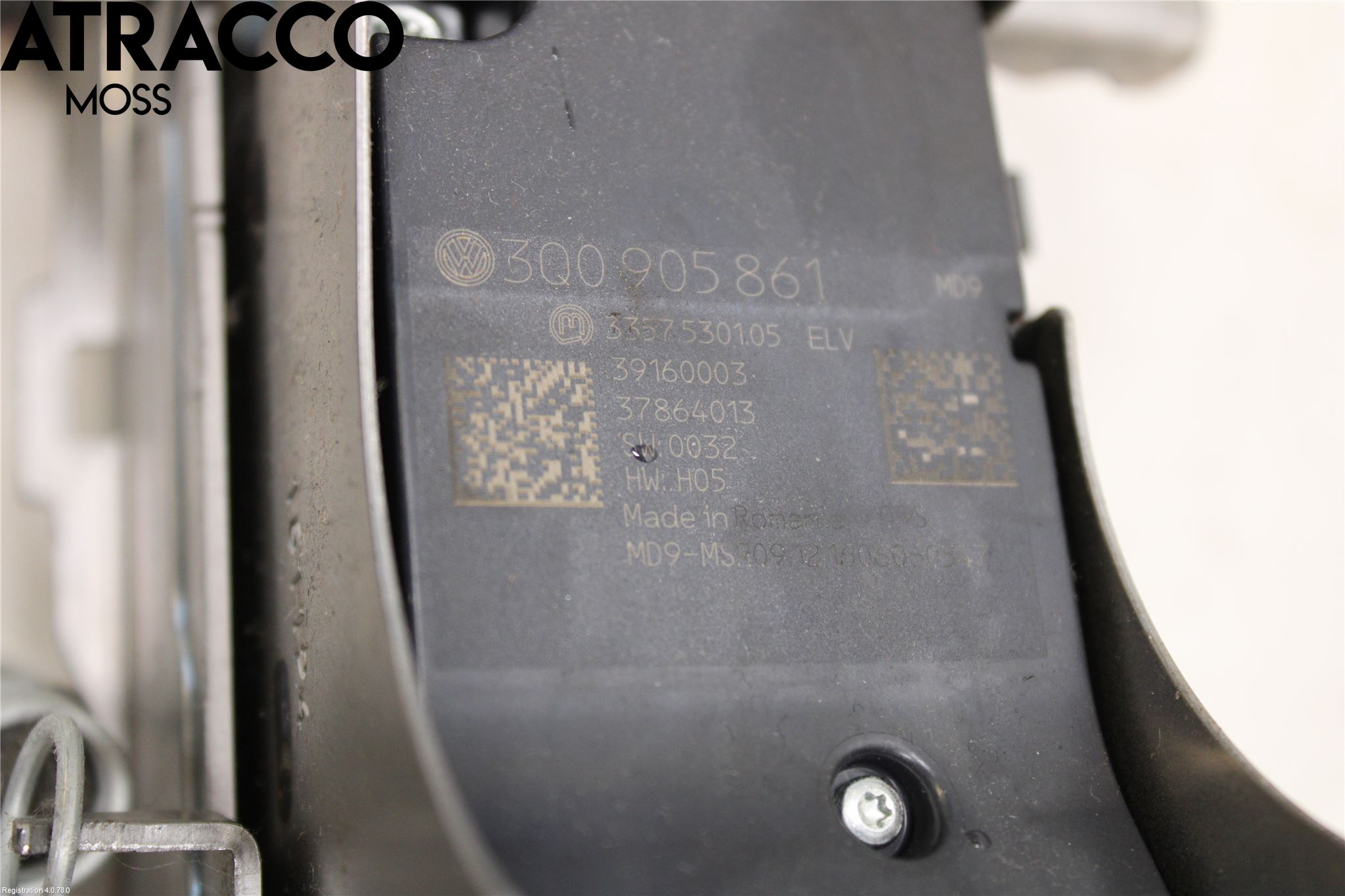 Volkswagen VW PASSAT 15-19 Rattakselaggregat Justerbart