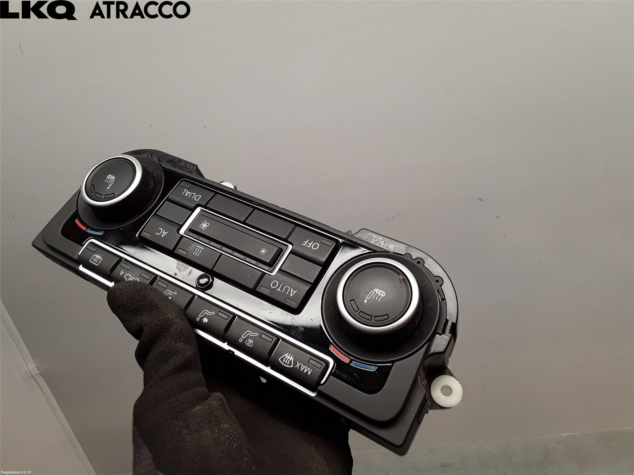 Volkswagen VW GOLF VI 09-13 Varme Ac Betjening-Display