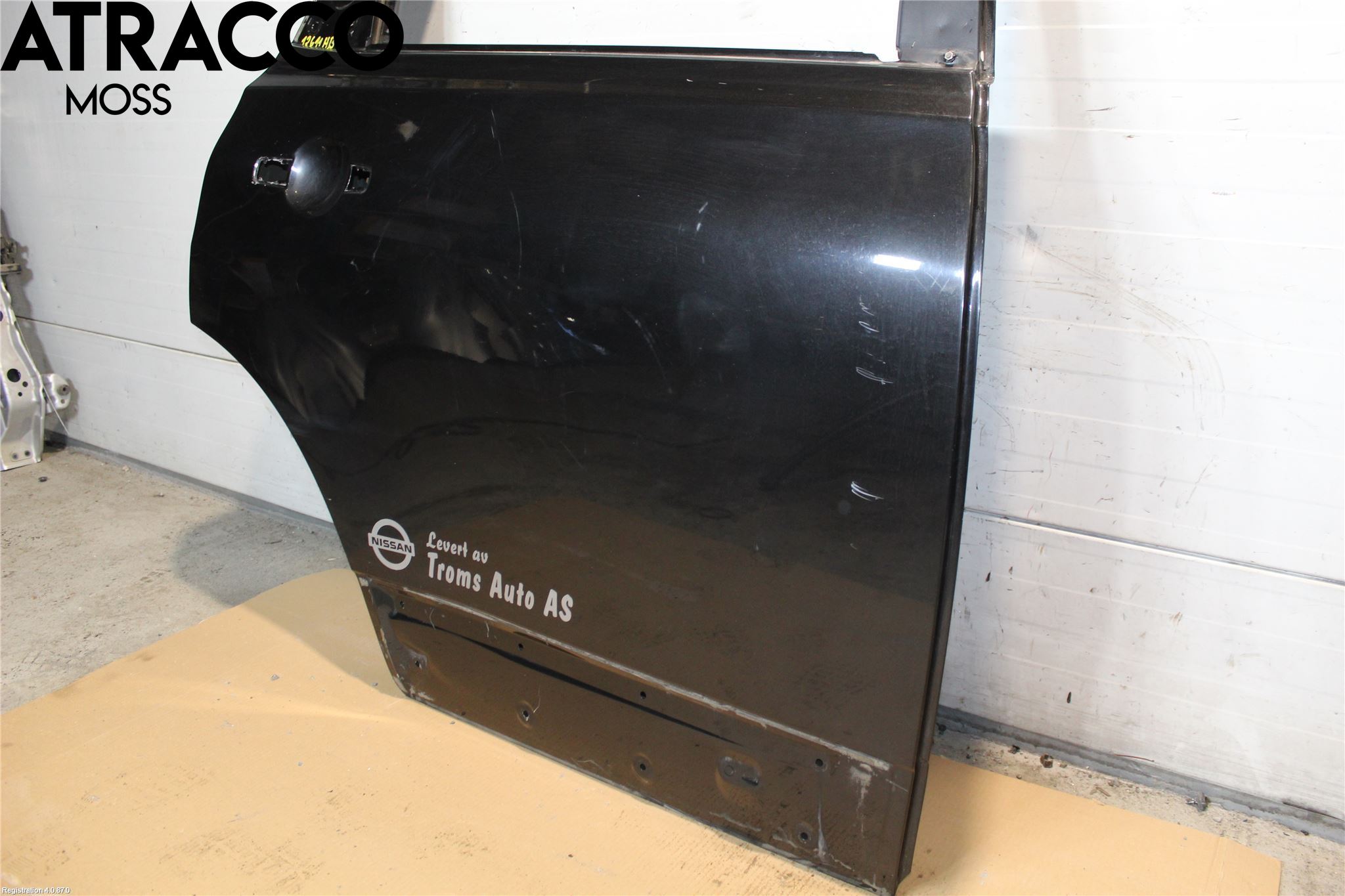 Nissan QASHQAI+2  10-14 Dør 4D Bak Høyre