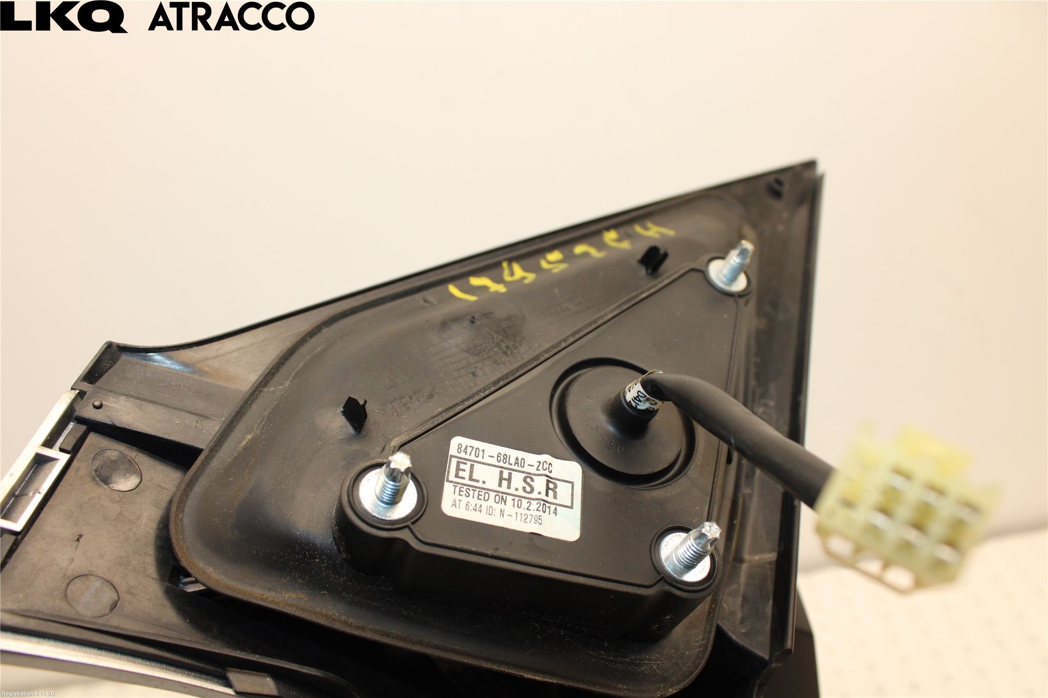 Suzuki SWIFT 11-16 Speil H M-El Justering