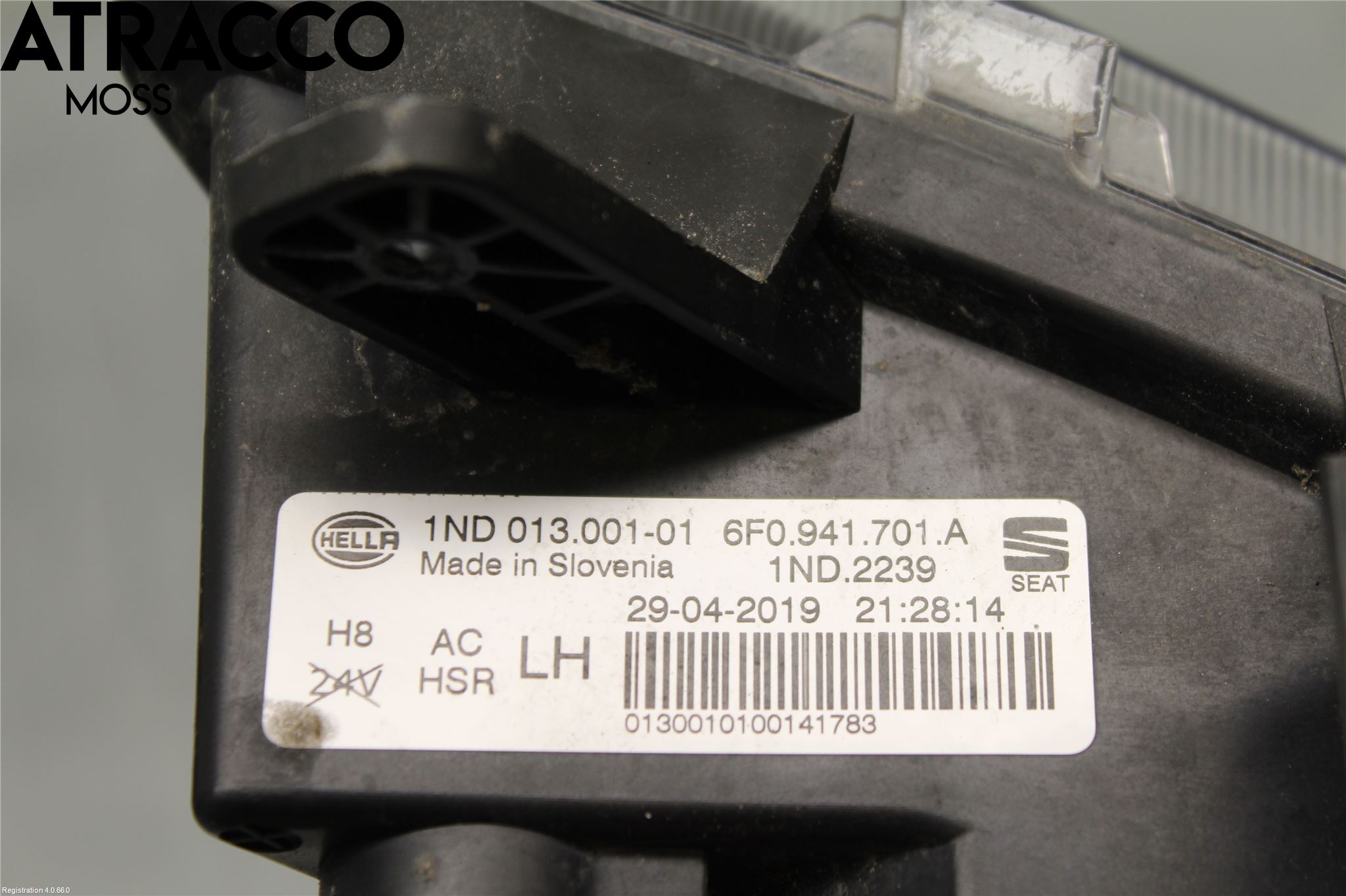 Seat IBIZA V 17-20 Frontlykt-Kurve-Tåkelys