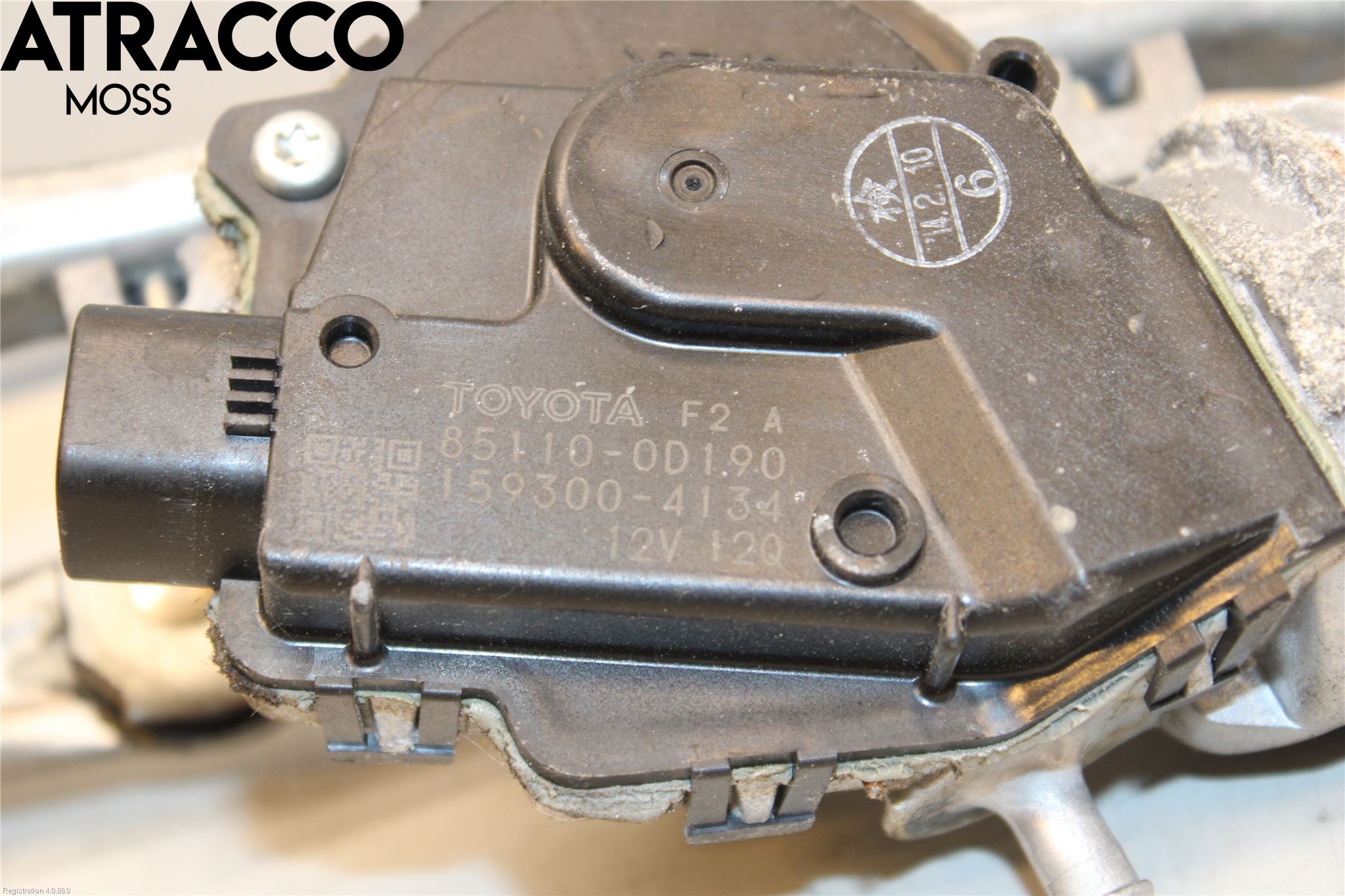 Toyota YARIS XP130 12-14 Viskermotor Frontrute