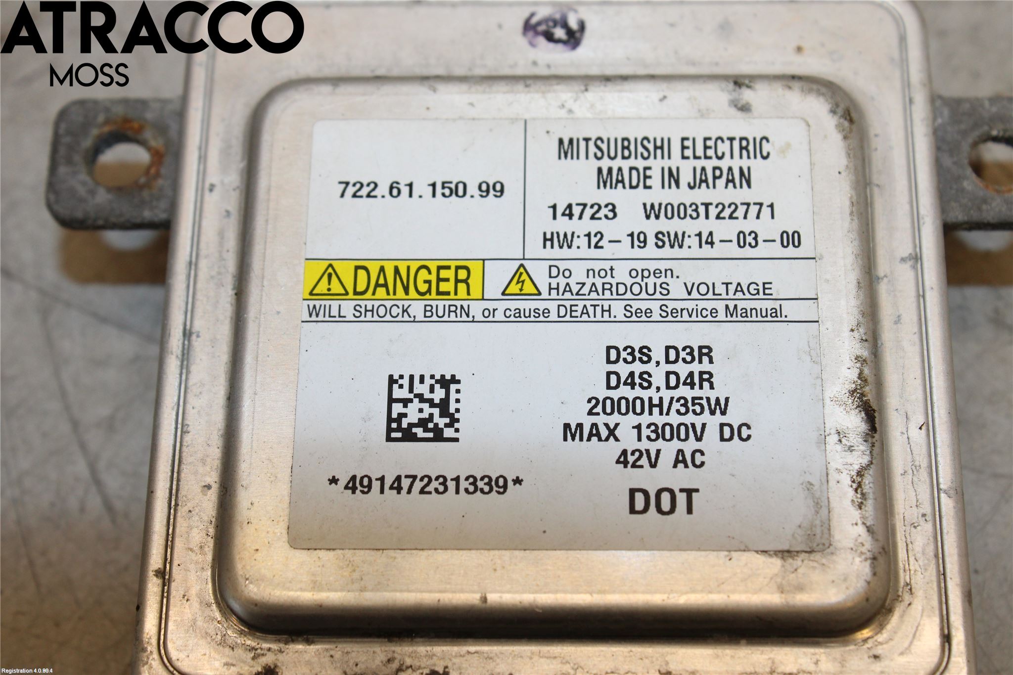 Volvo V40 12-19 Styreenhet Xenon