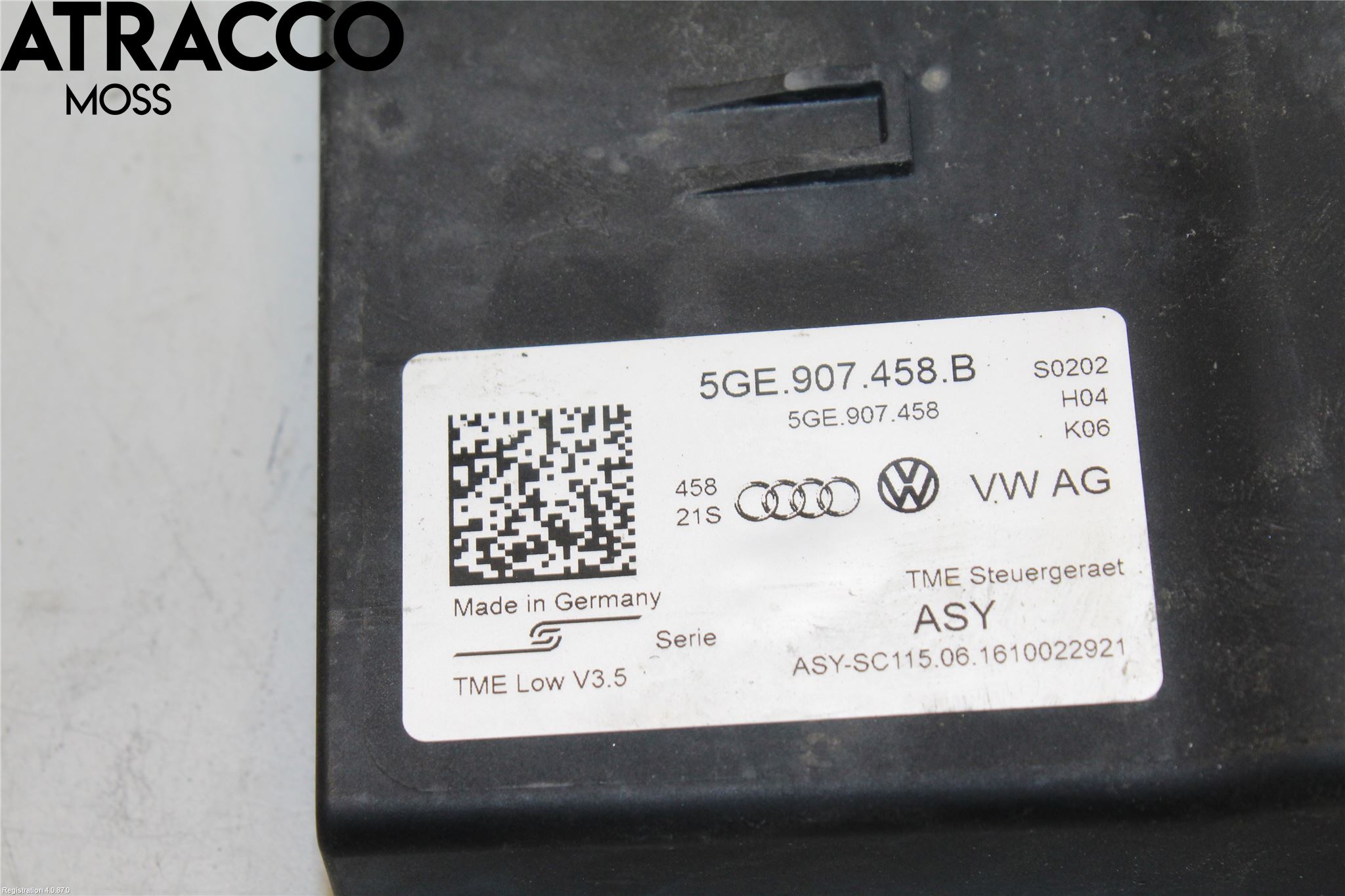 Volkswagen VW GOLF / E-GOLF VII 13-20 Styreenhet Øvrig