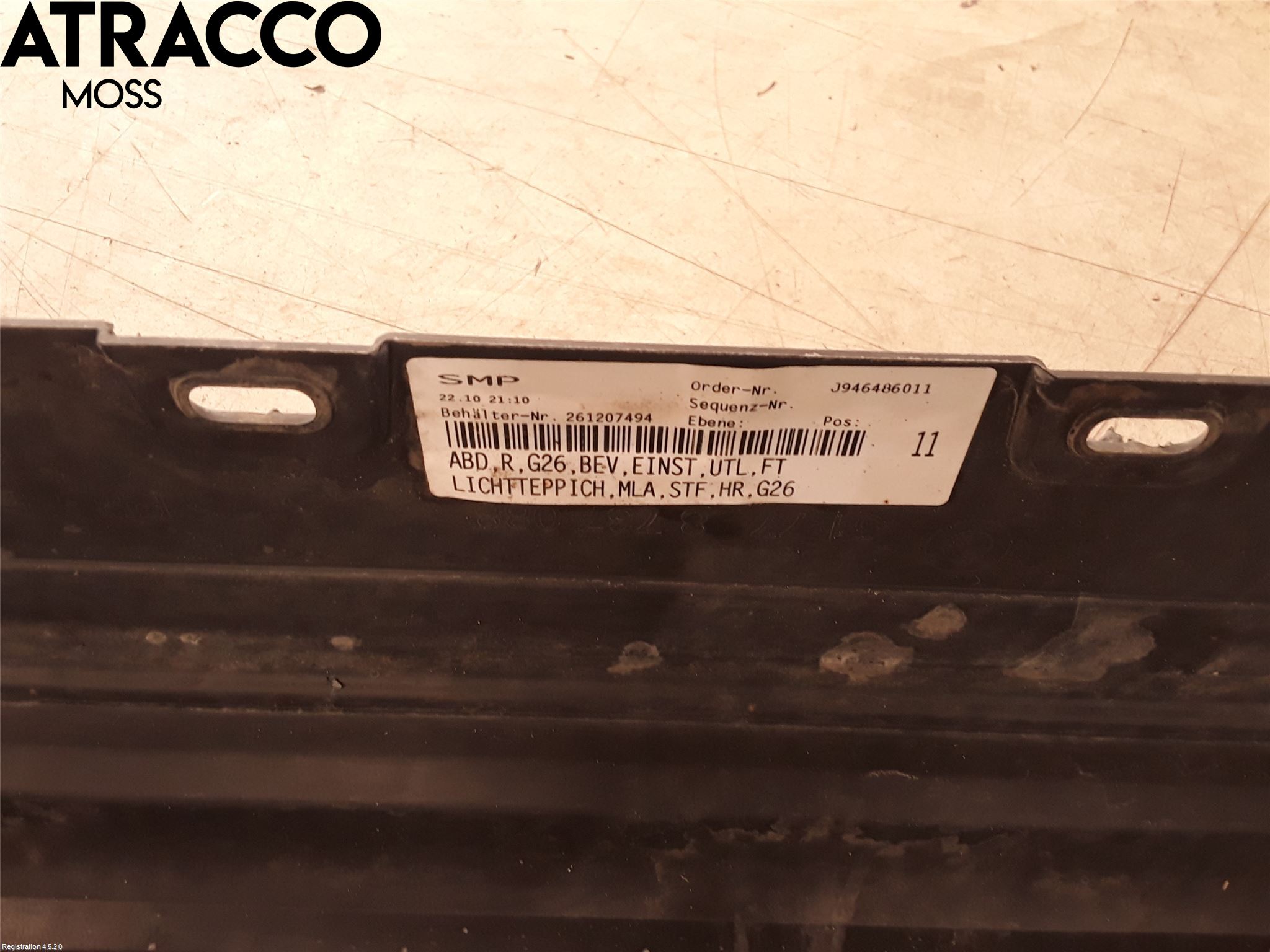 BMW 4/i4 G26 GRAN COUPÉ 21- Kanalskjørt Høyre