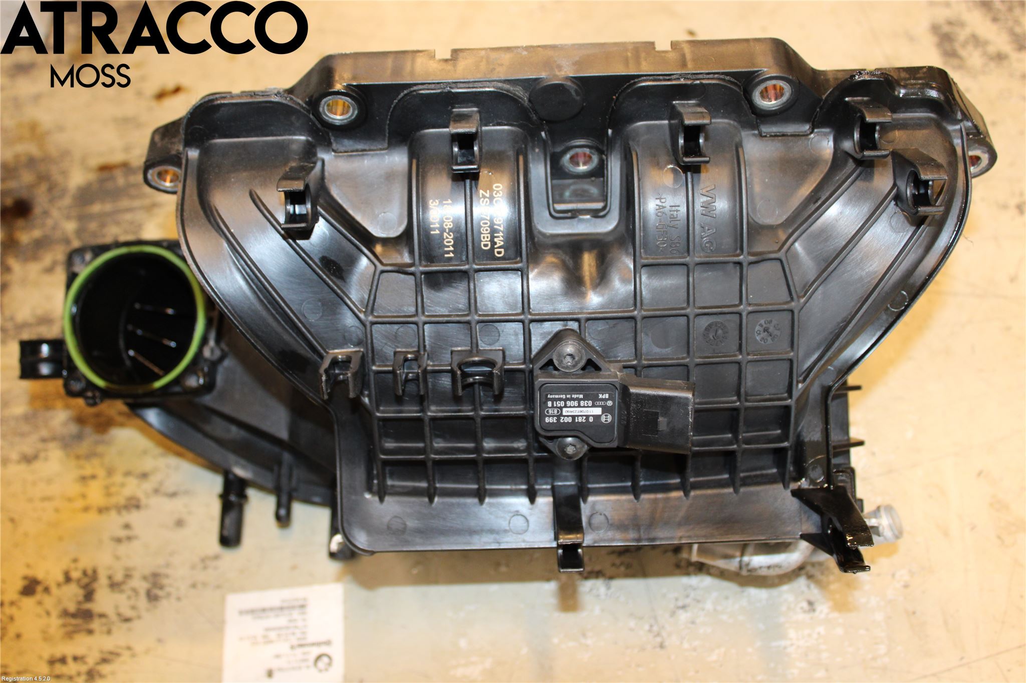 Volkswagen VW GOLF VI 09-13 Innsugningsmanifold