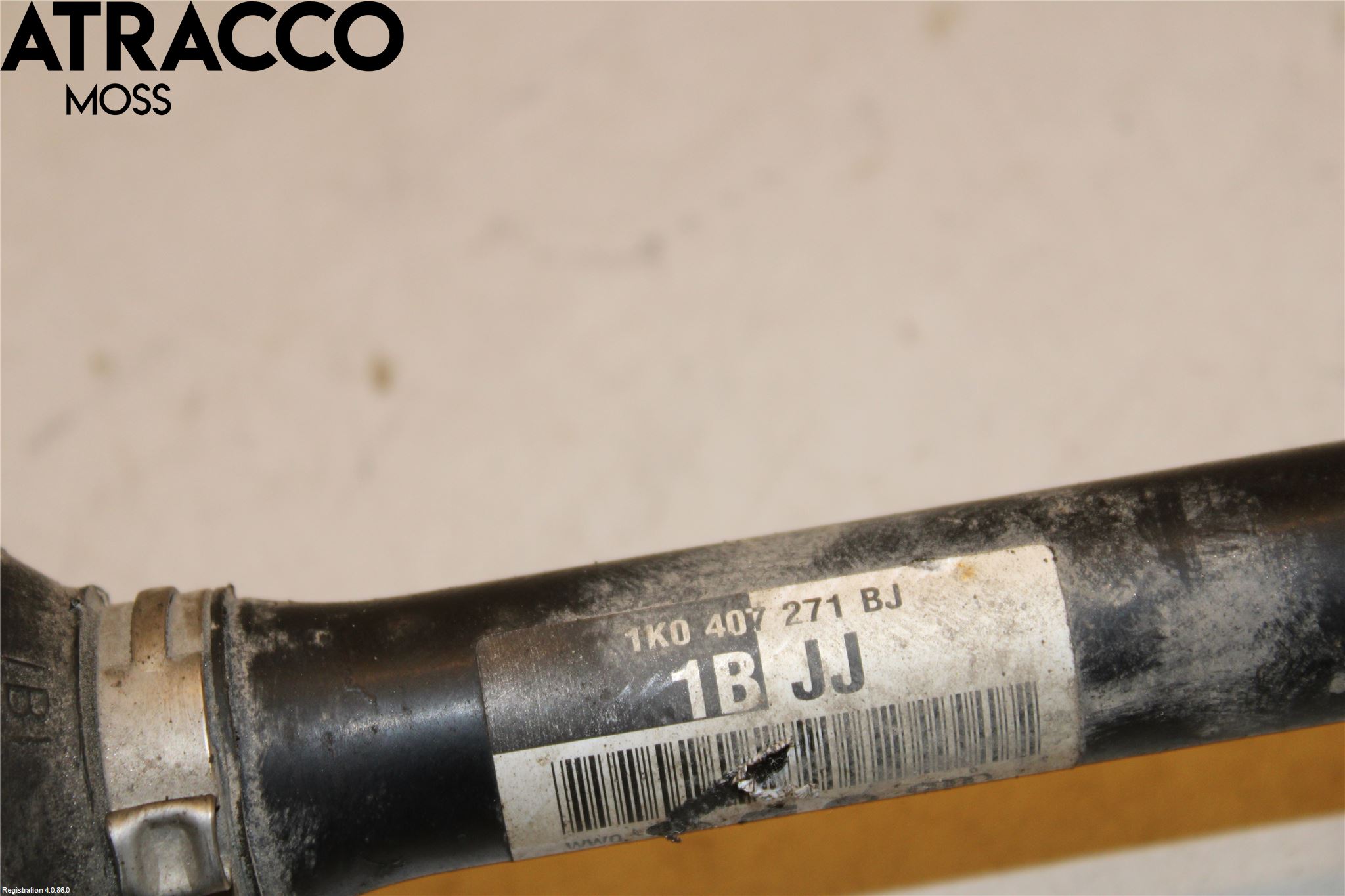 Volkswagen VW PASSAT 05-11 Drivaksel Foran Kompl Venstre