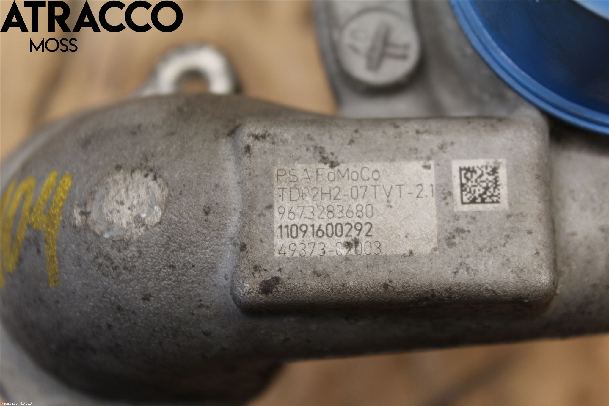 Peugeot PARTNER 08-15 Turboaggregat