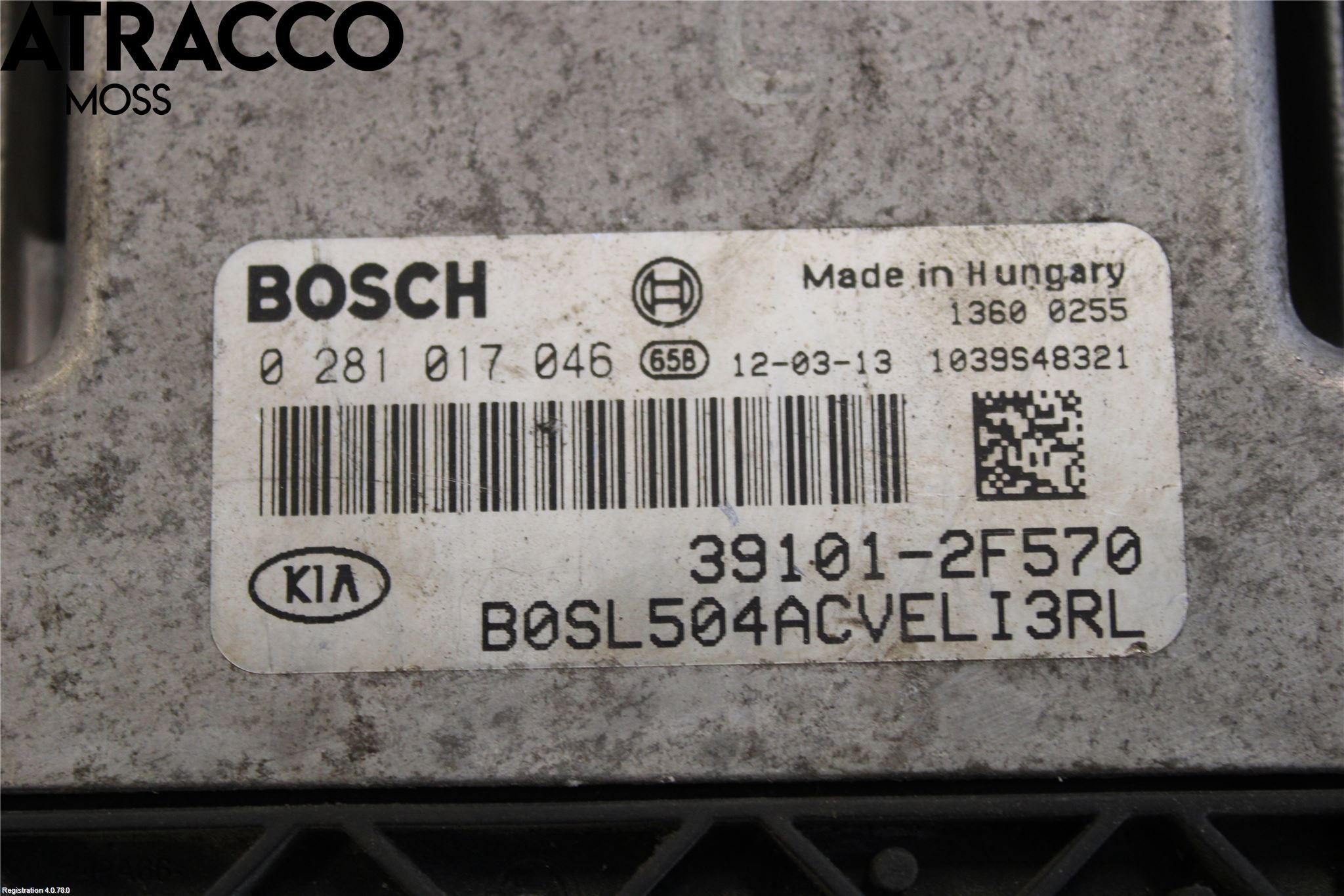 Kia SPORTAGE (SL) 11-15 Styreenhet Innsprøytning