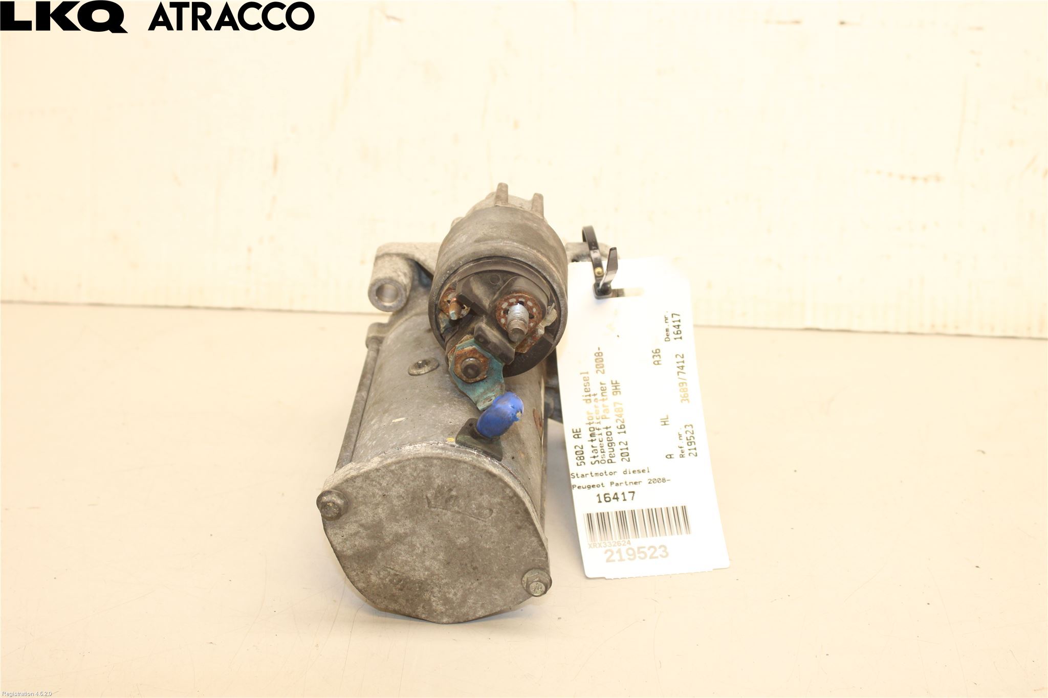 Peugeot PARTNER 08-15 Startmotor Diesel