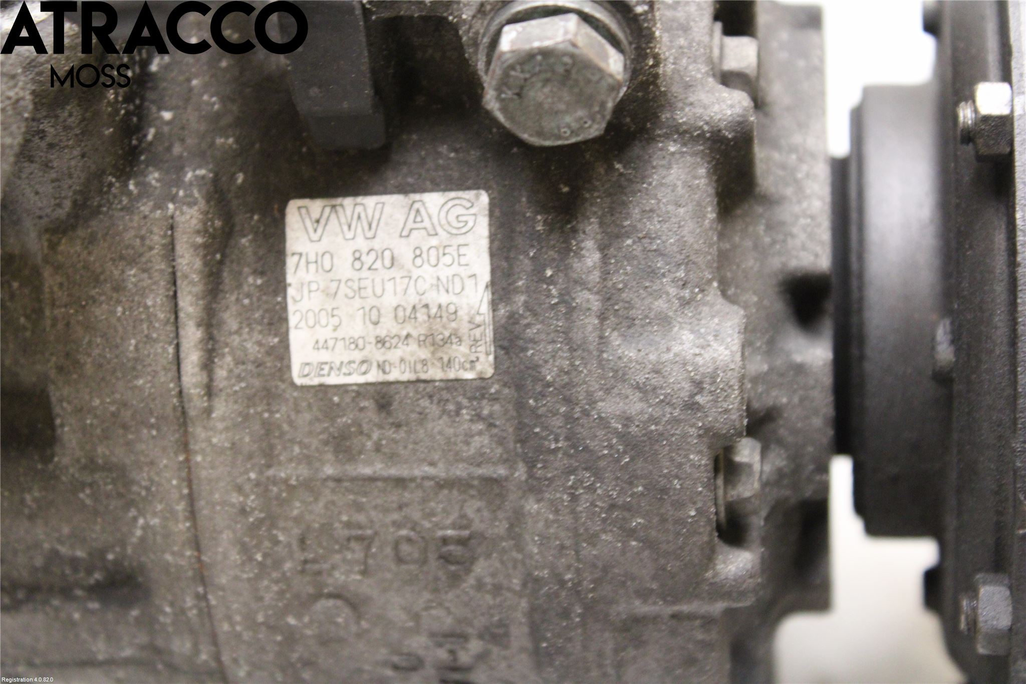 Volkswagen VW TRANSP/CARAVELLE (T5) 04-15 Varme Ac Kompressor