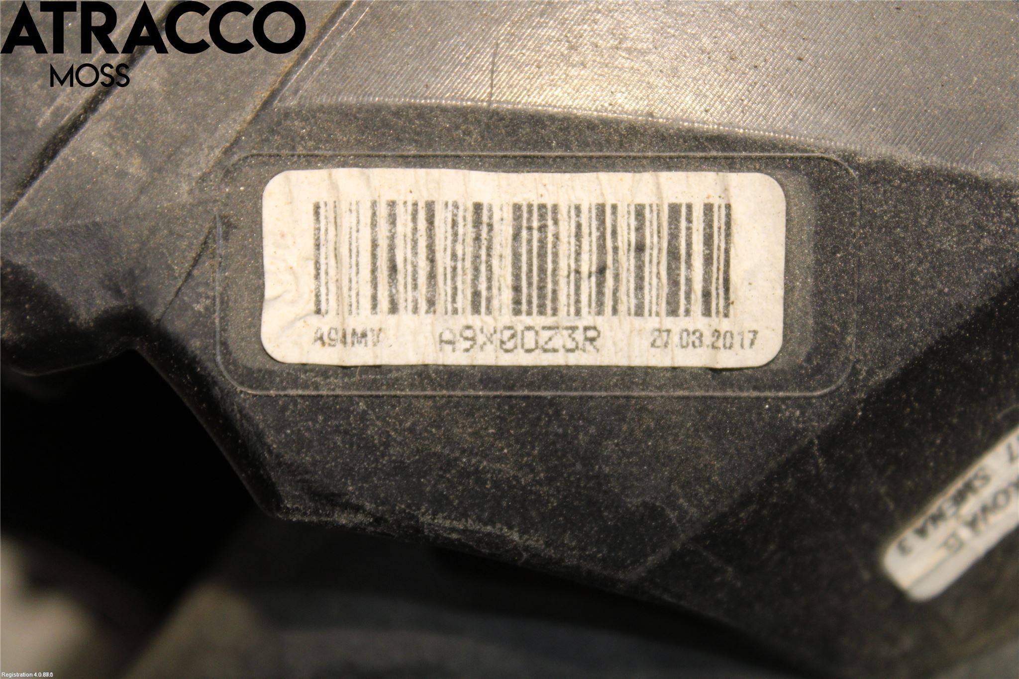 Peugeot 2008 13-20 Baklykt Høyre  På Luke(Indre)