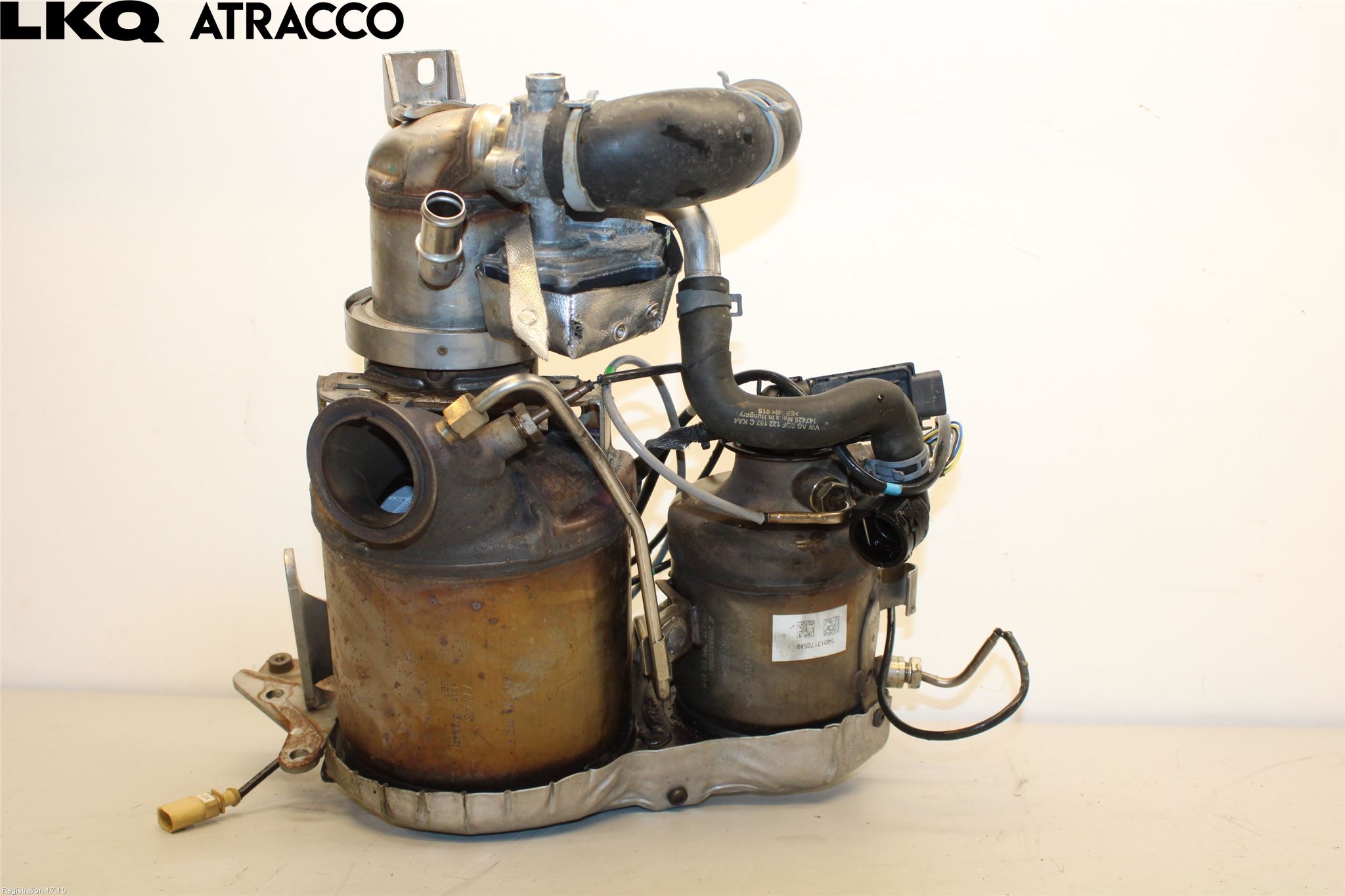 Volkswagen VW TIGUAN 16-24 Eksos Partikketfilter